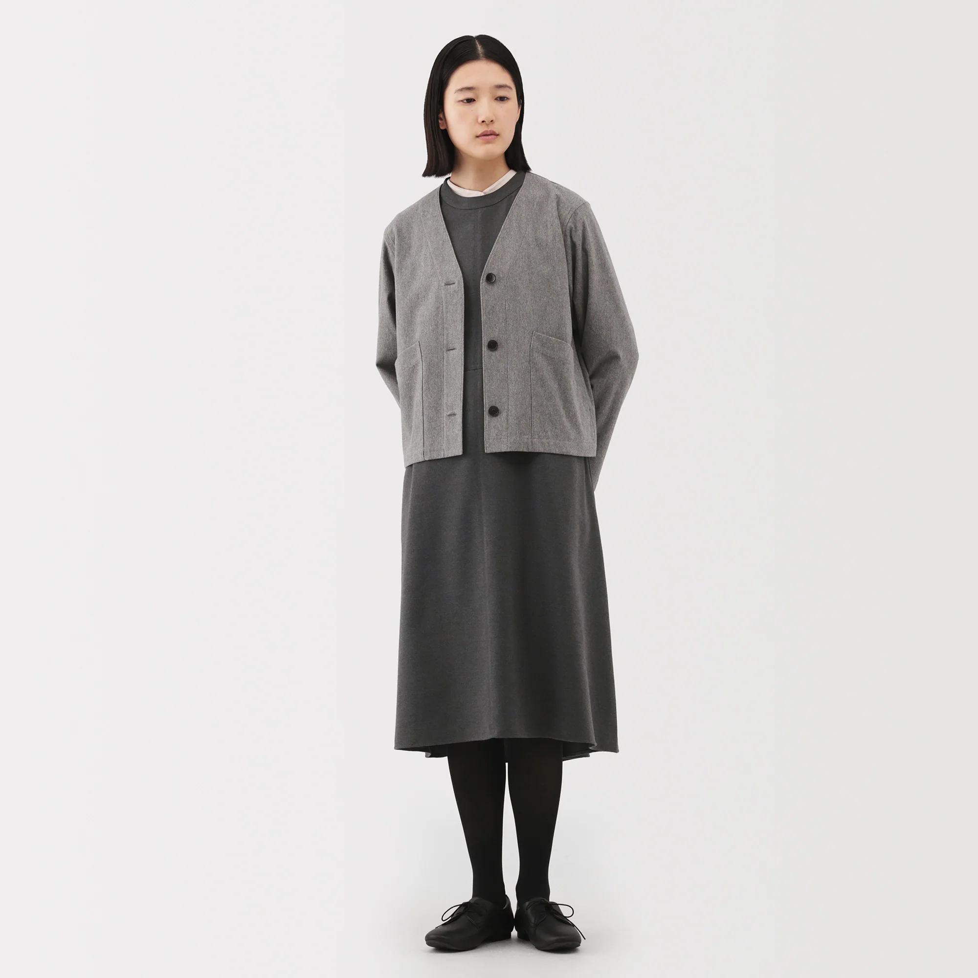 Brushed Jumper Dress - Image 24