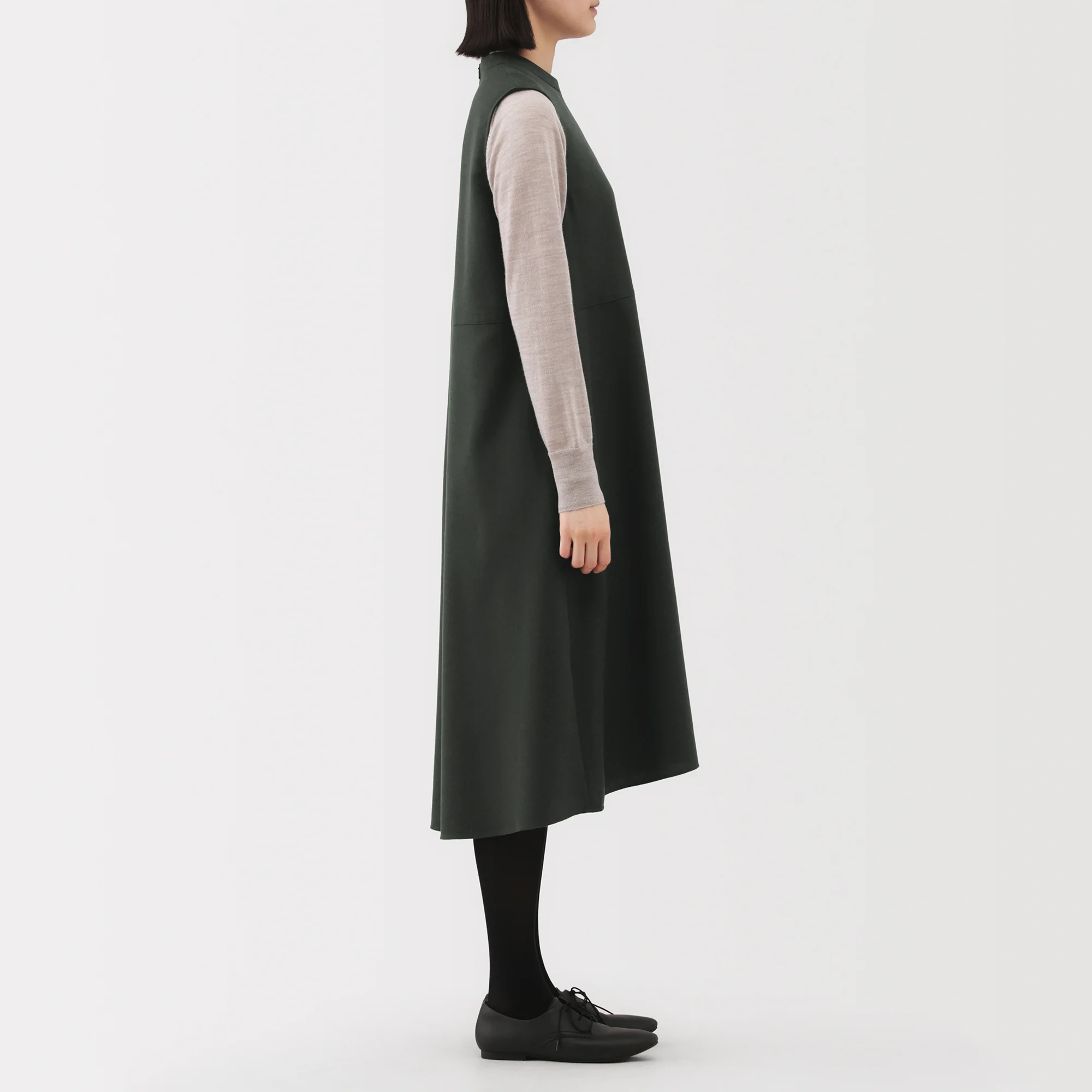 Brushed Jumper Dress - Image 5