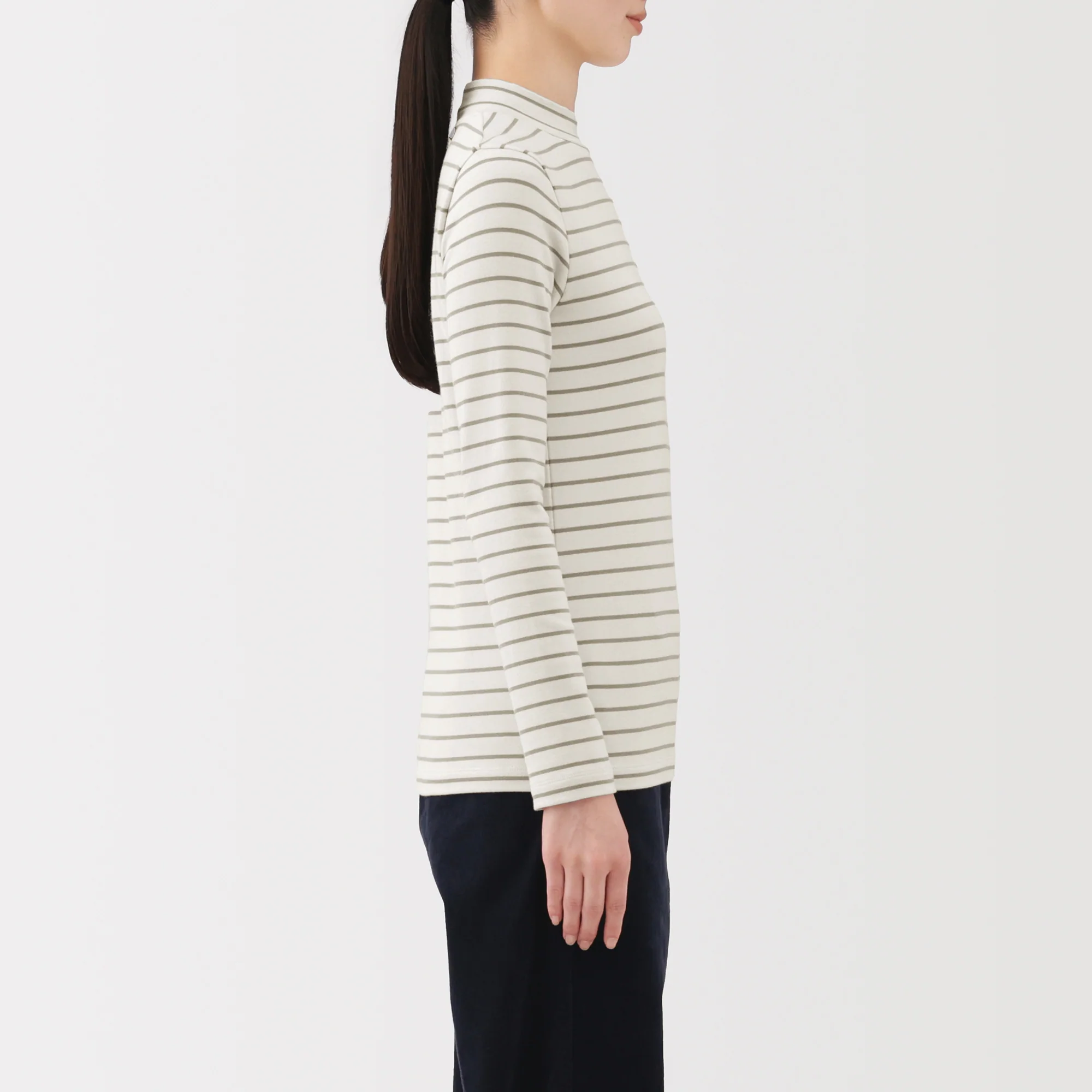 Brushed Mockneck T-Shirt - Image 19