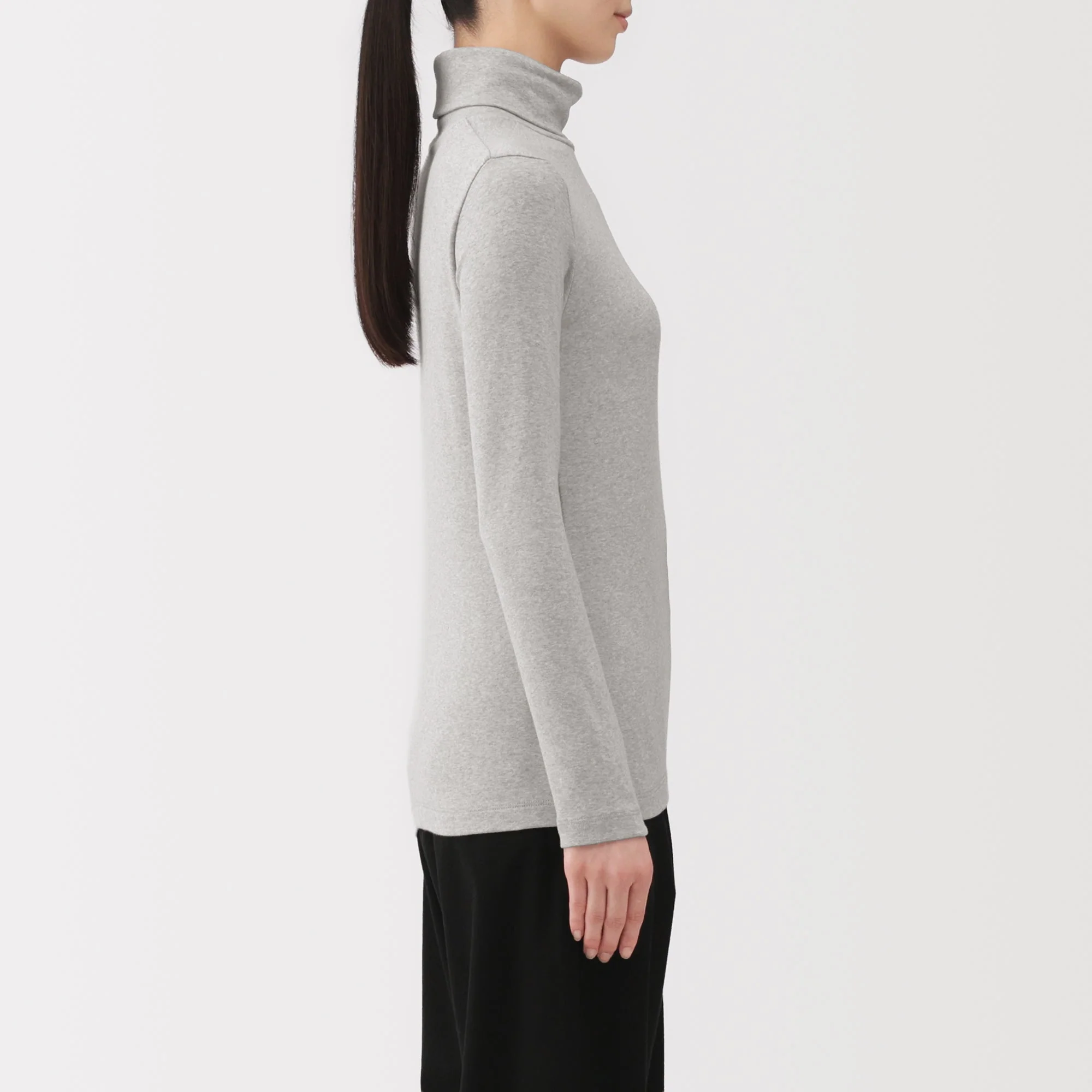 Brushed Turtleneck T-Shirt - Image 26