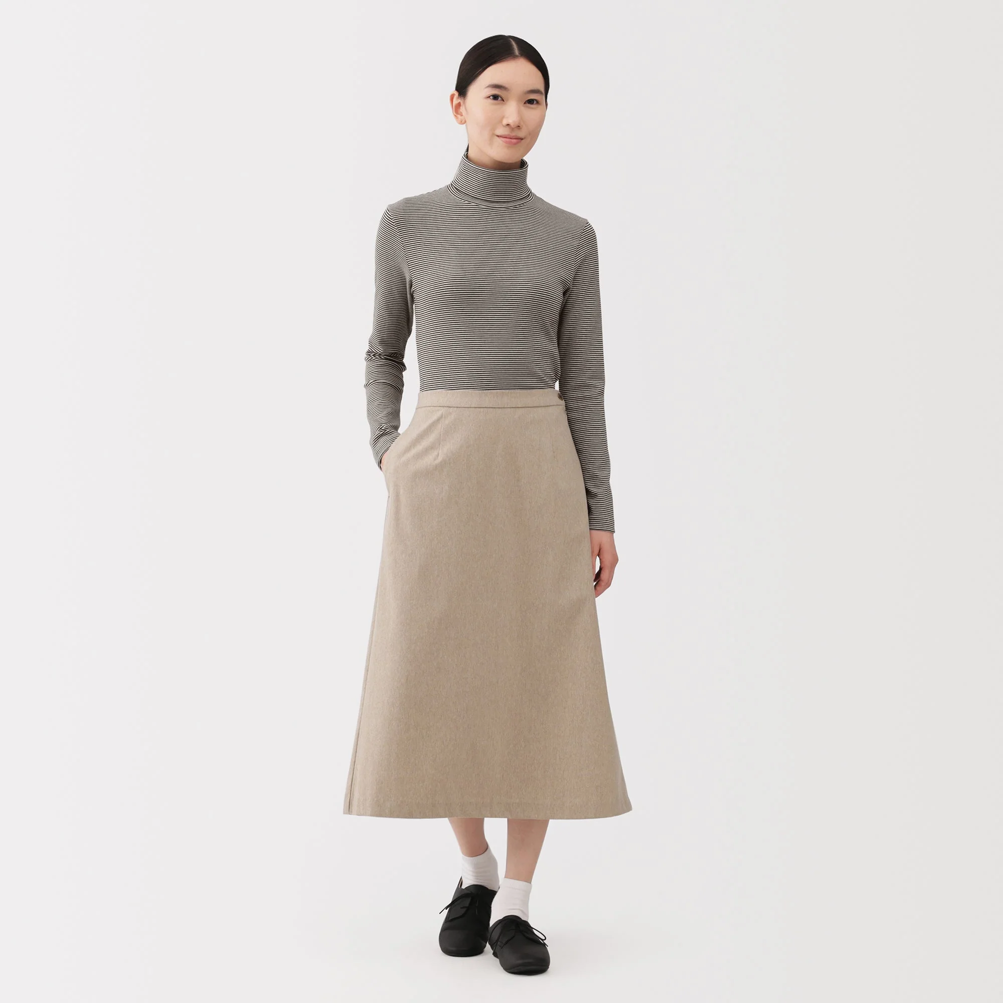 Brushed Turtleneck T-Shirt - Image 39