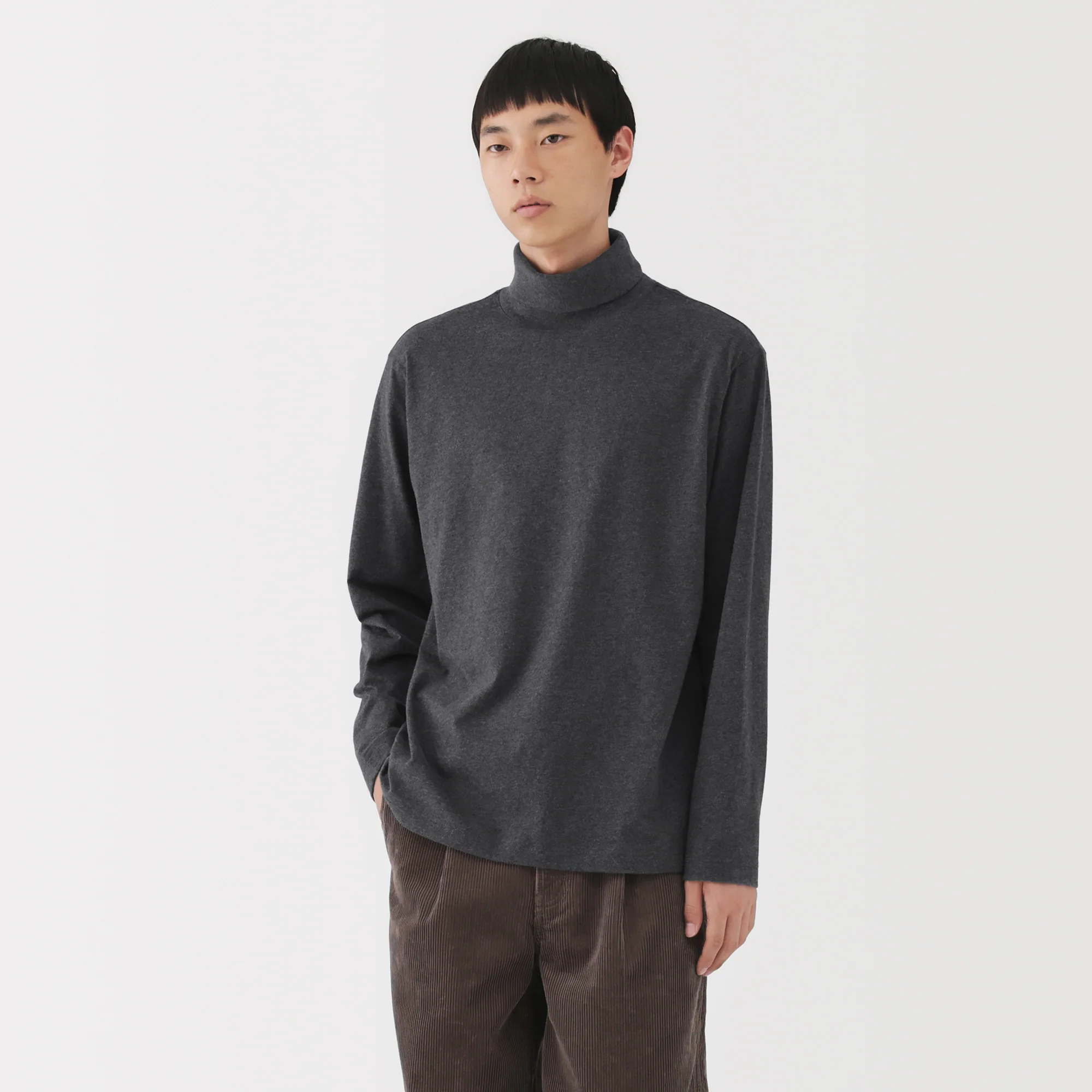 Brushed Turtleneck T-Shirt - Image 17