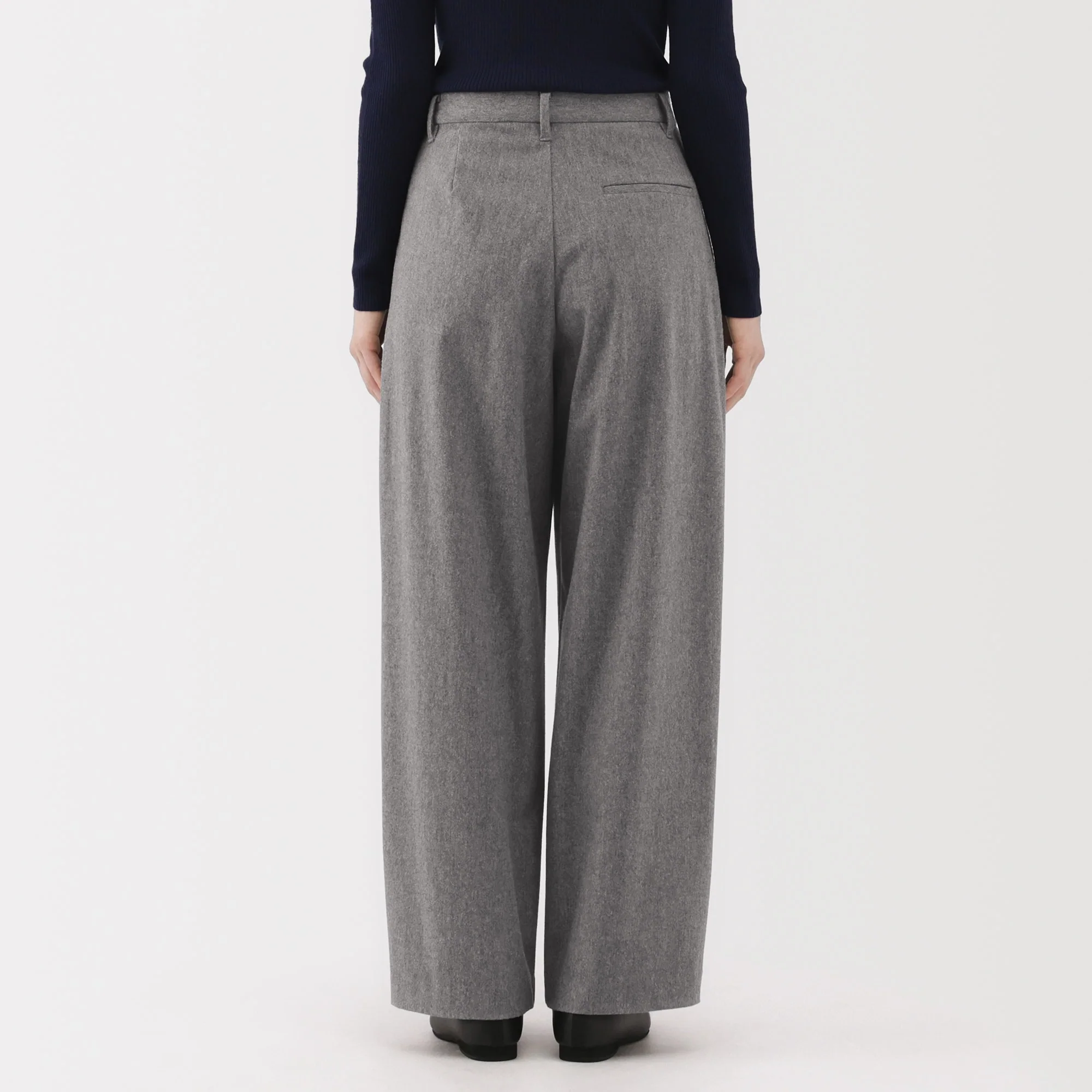 Brushed Wide Pants - Image 26