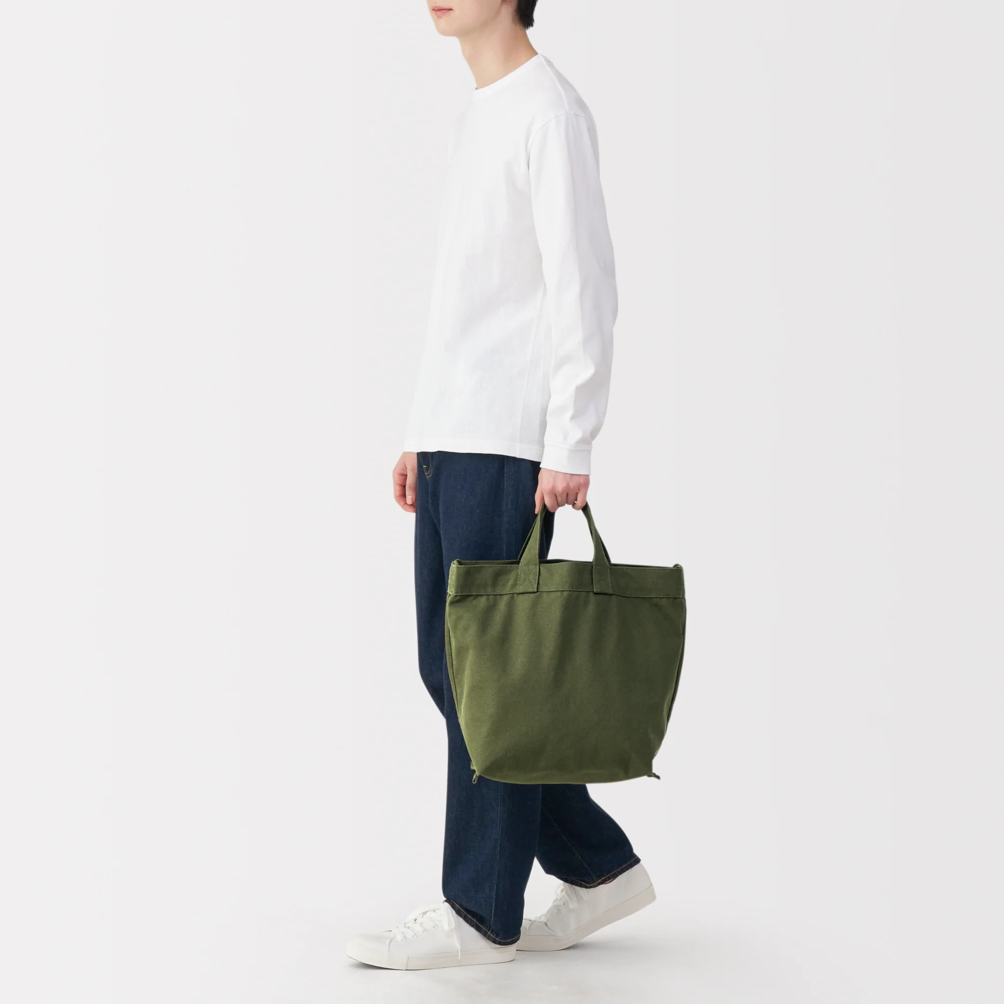 Canvas 2-Way Tote Bag - Image 33