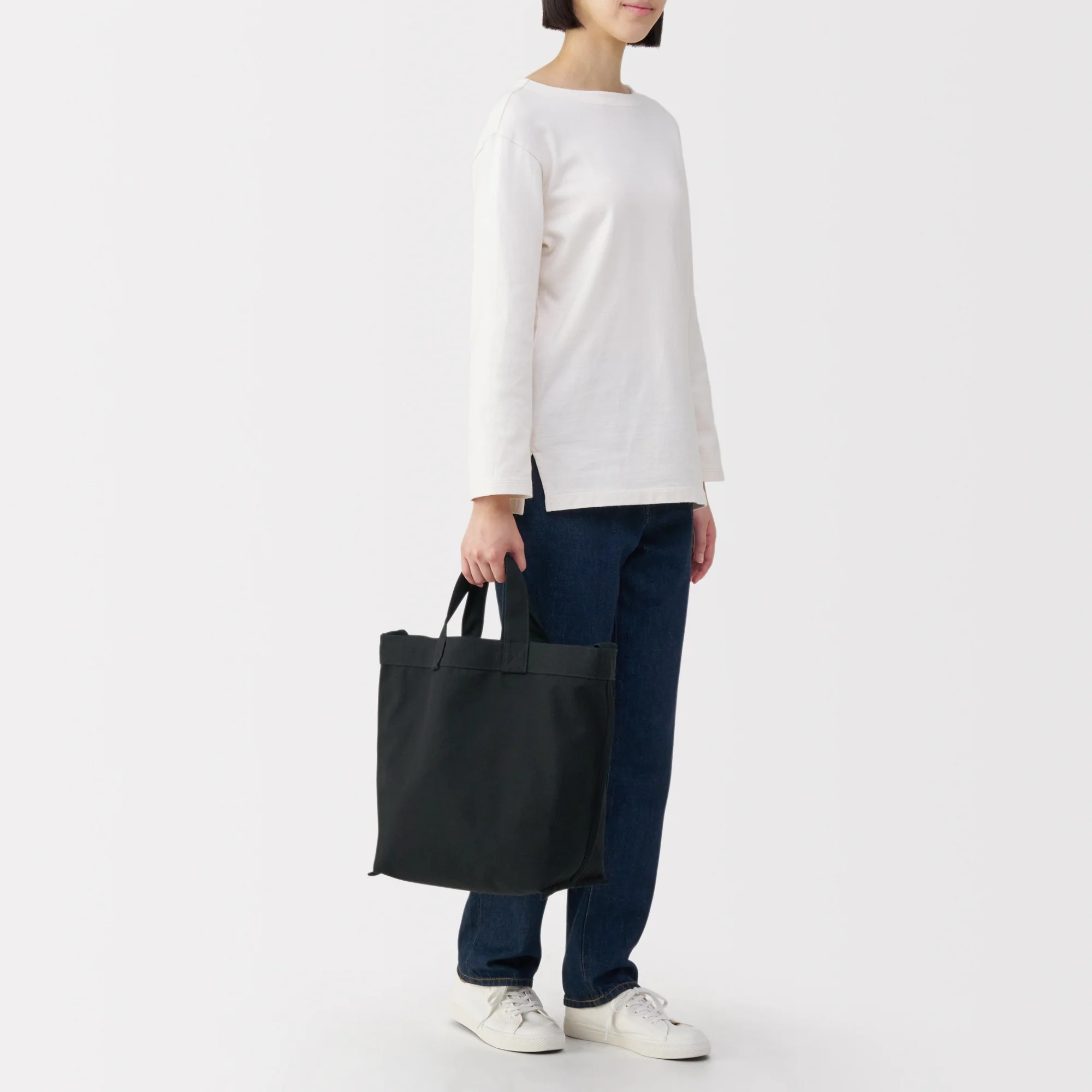 Canvas 2-Way Tote Bag - Image 9