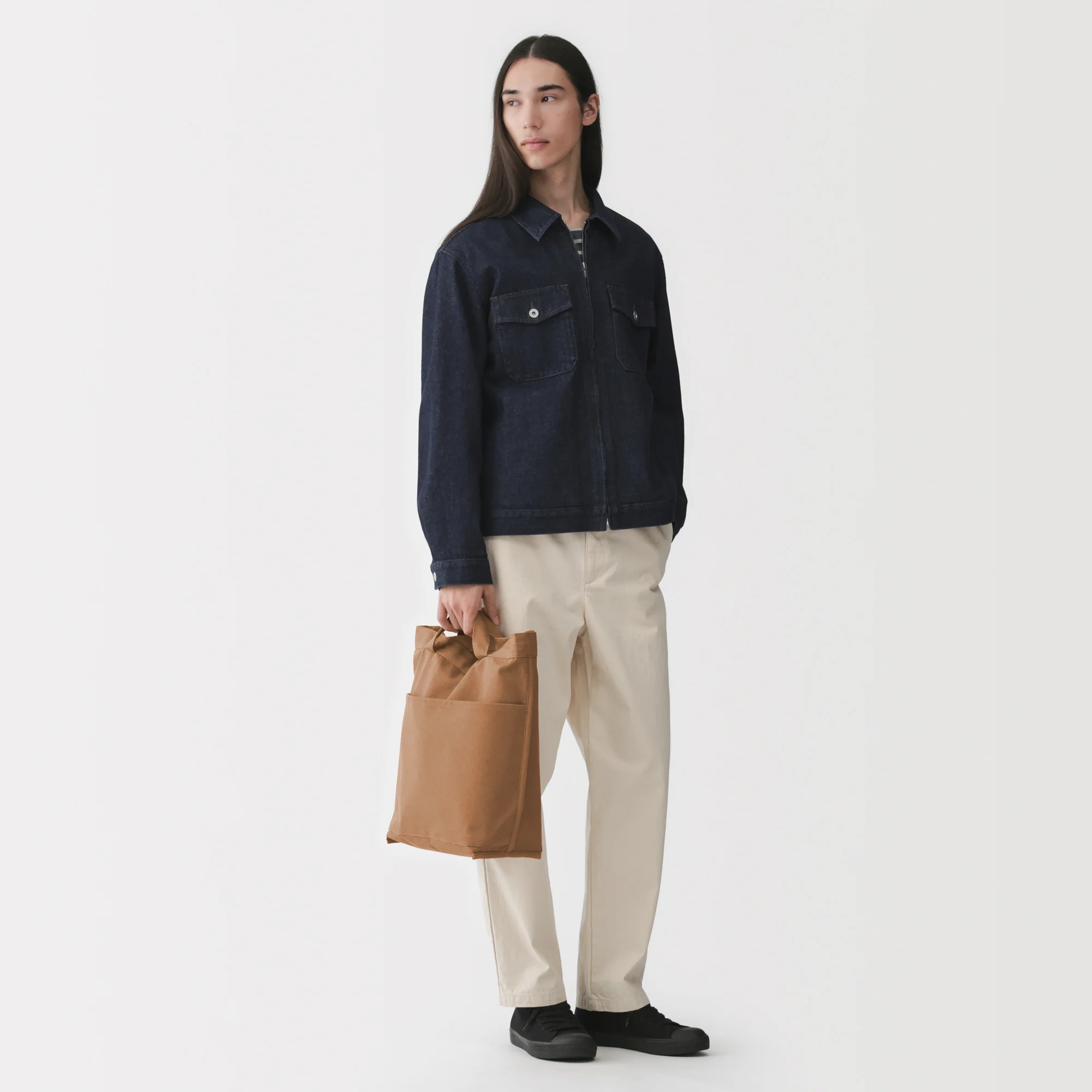Canvas Shoulder Tote Bag - Image 26