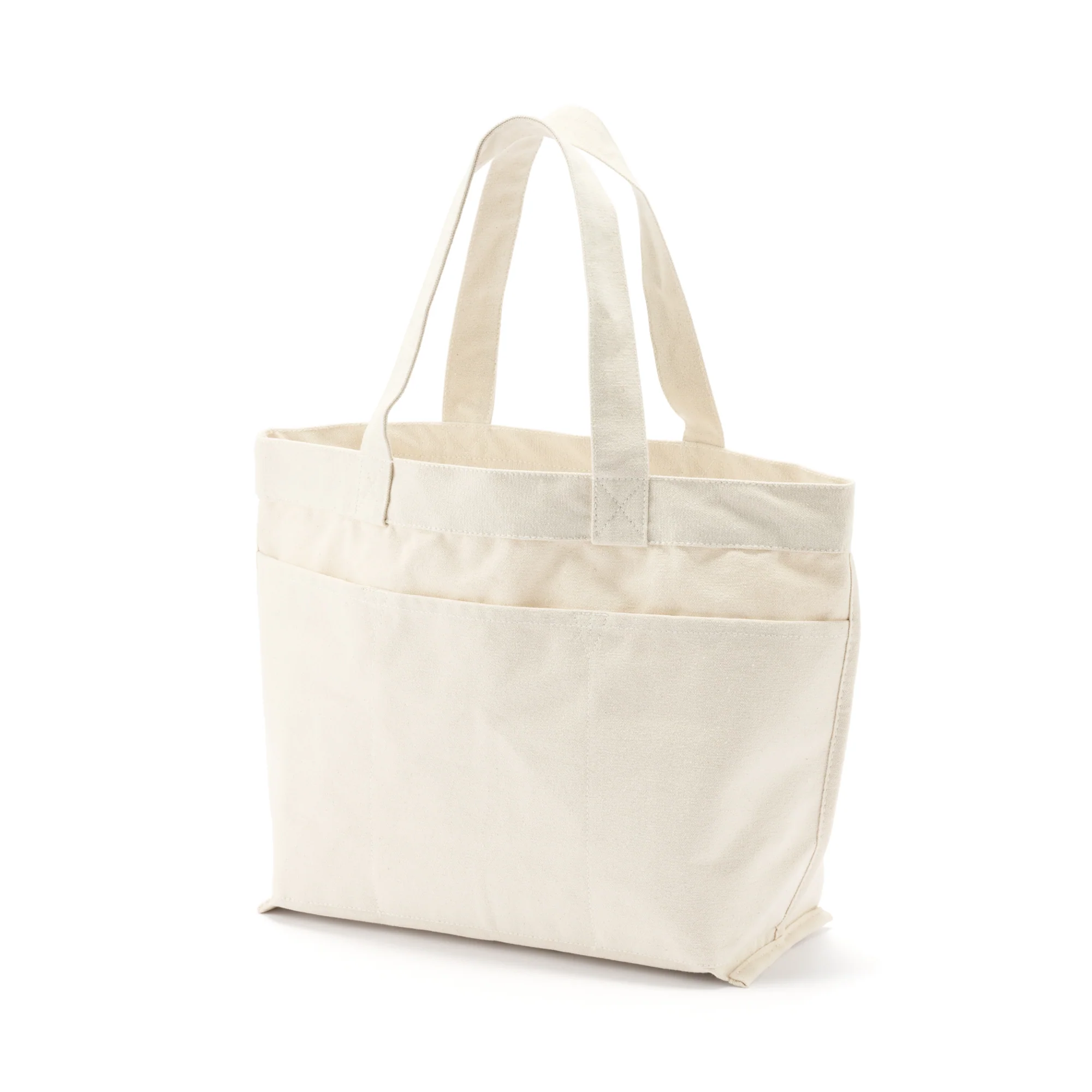 Canvas Wide Tote Bag - Image 2