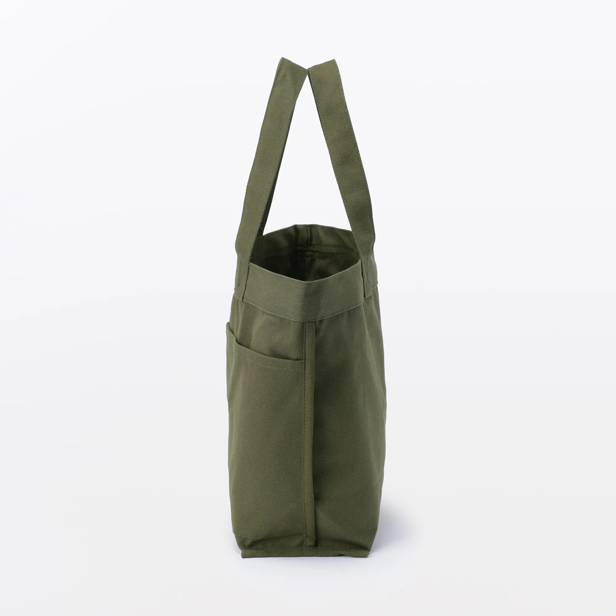 Canvas Wide Tote Bag - Image 14