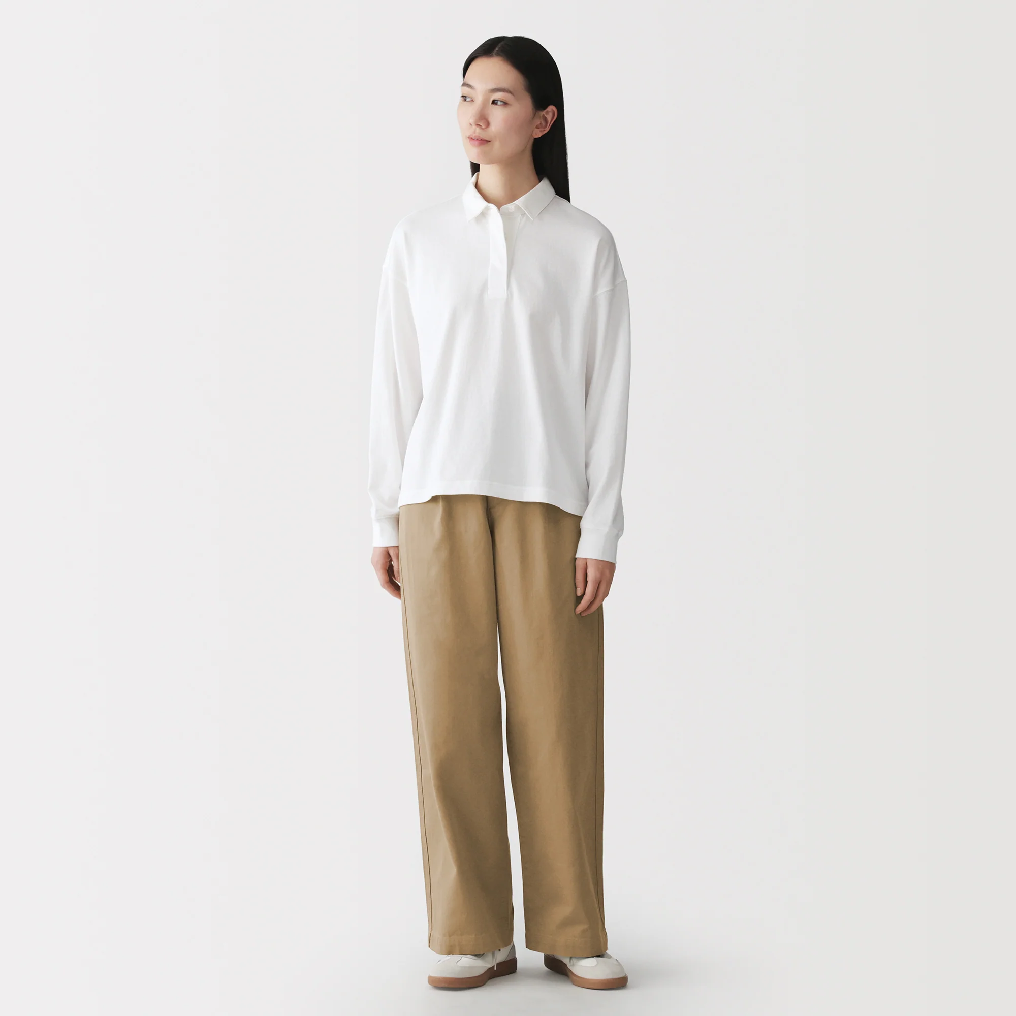 Chino Darted Wide Pants - Image 4