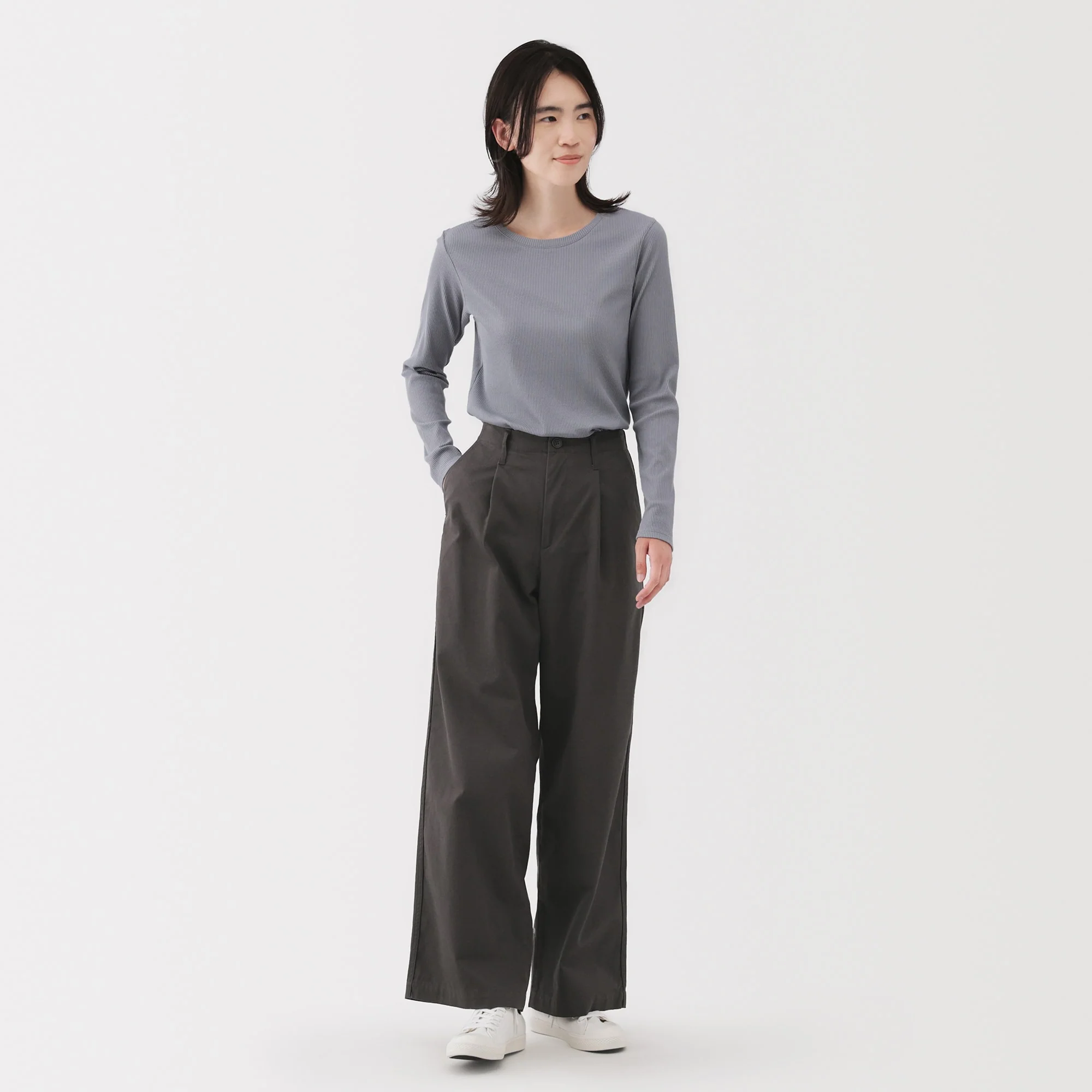 Chino Darted Wide Pants - Image 13