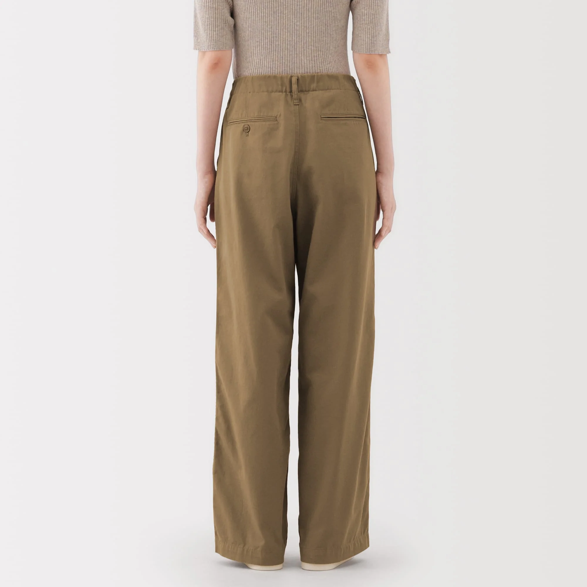 Chino Darted Wide Pants - Image 15