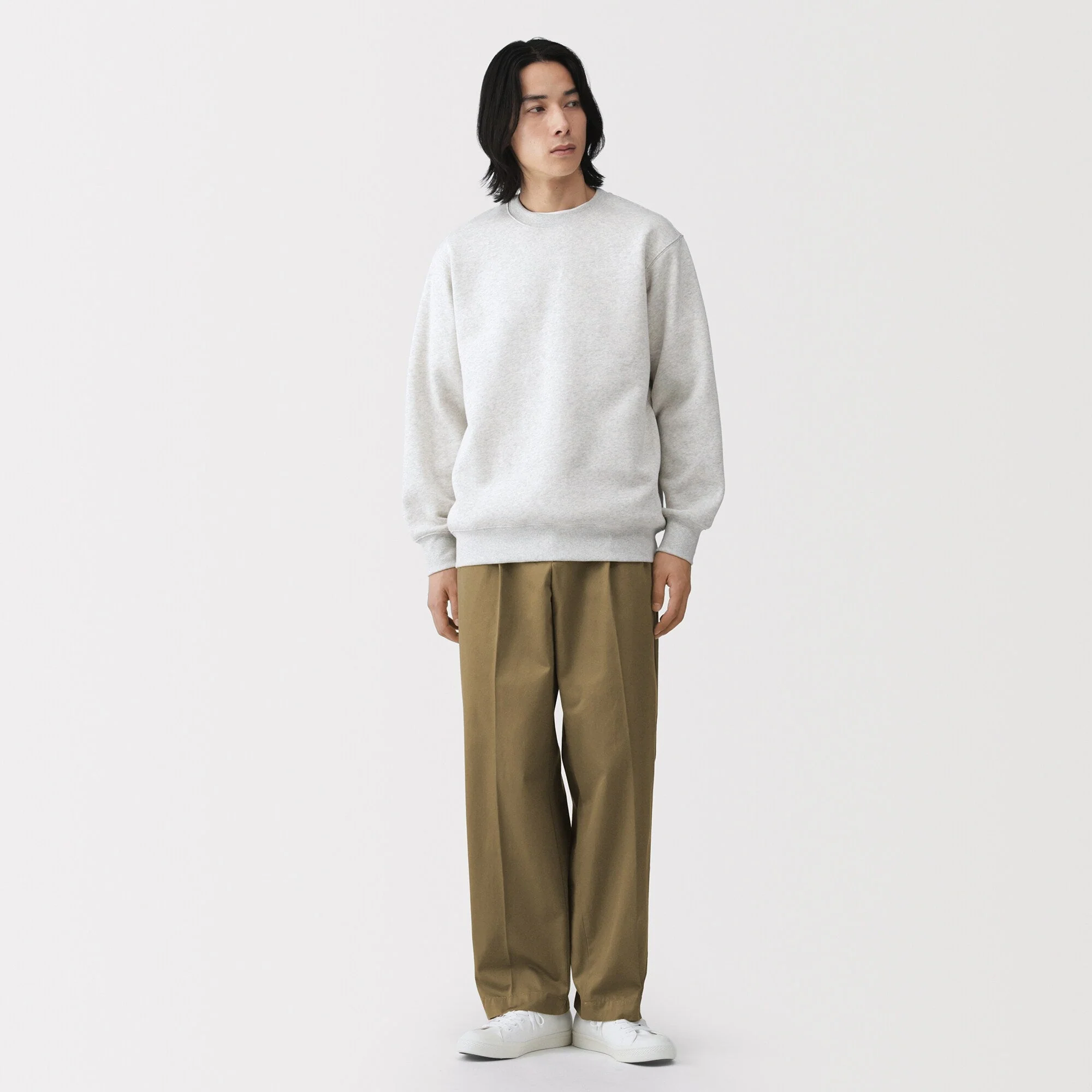 Chino Darted Wide Pants