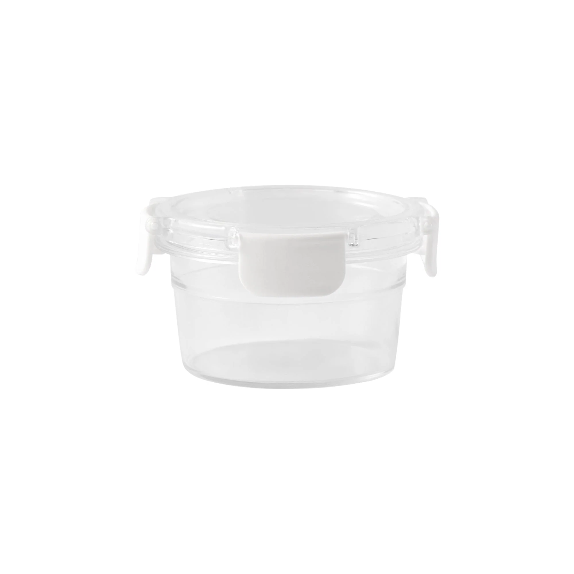 Clear Storage Container - Round (11 fl oz)