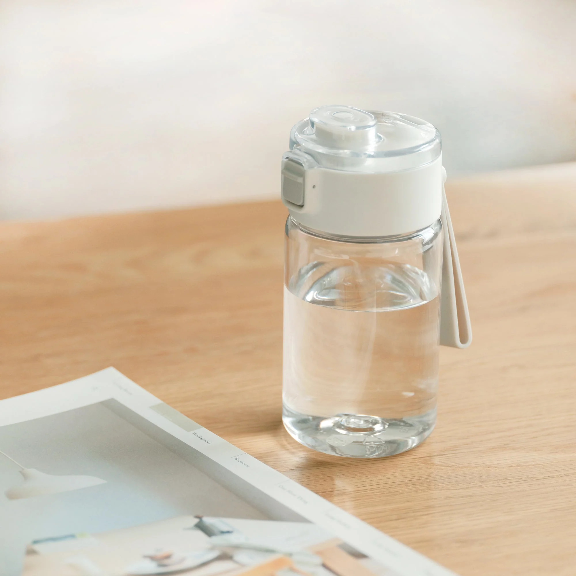 Clear Water Bottle 11.8 fl oz - Image 3