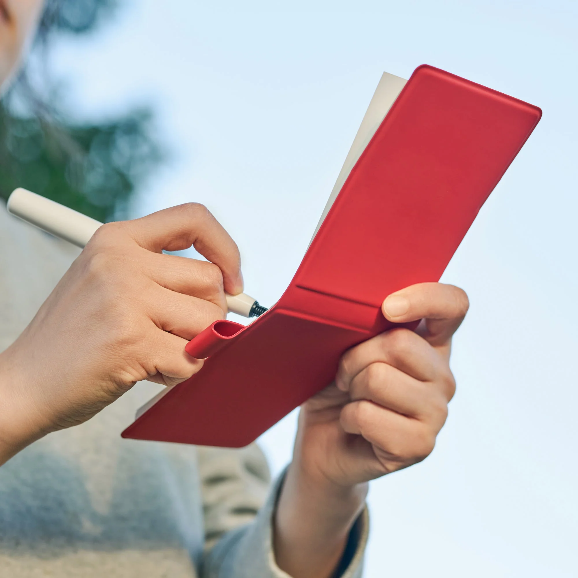 Compact Notebook A7 - Red - Image 10