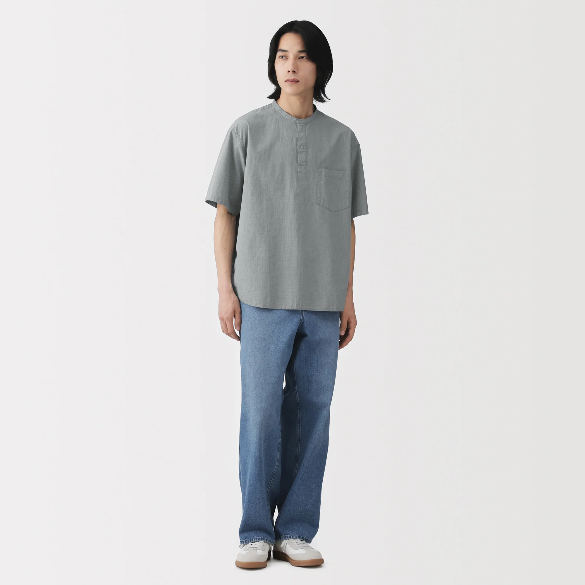 Cool Touch Henley T-Shirt - Image 36