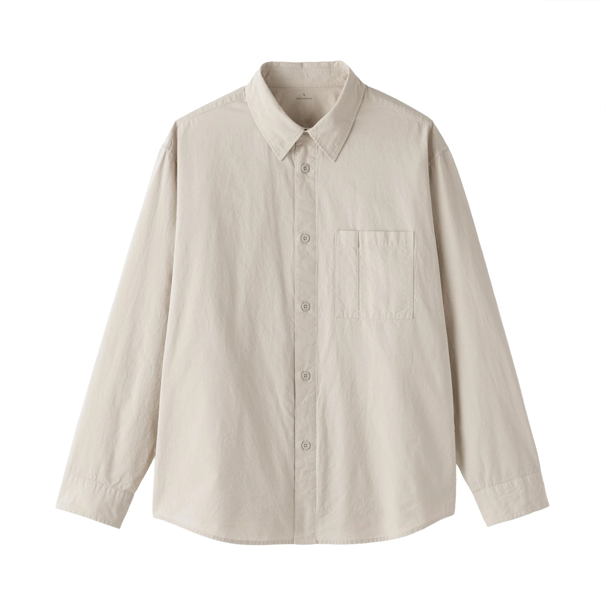Cotton Broadcloth Overshirt - Image 20