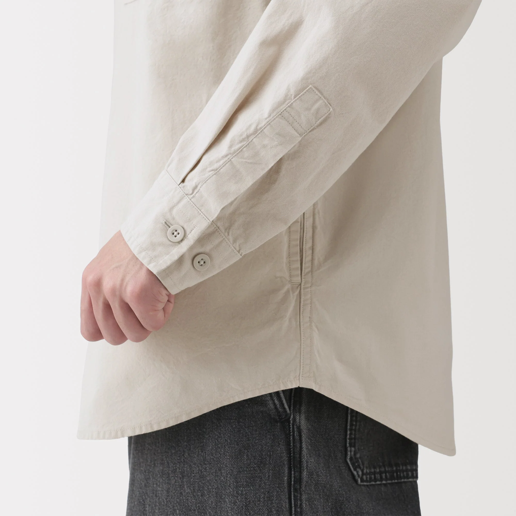 Cotton Broadcloth Overshirt - Image 8
