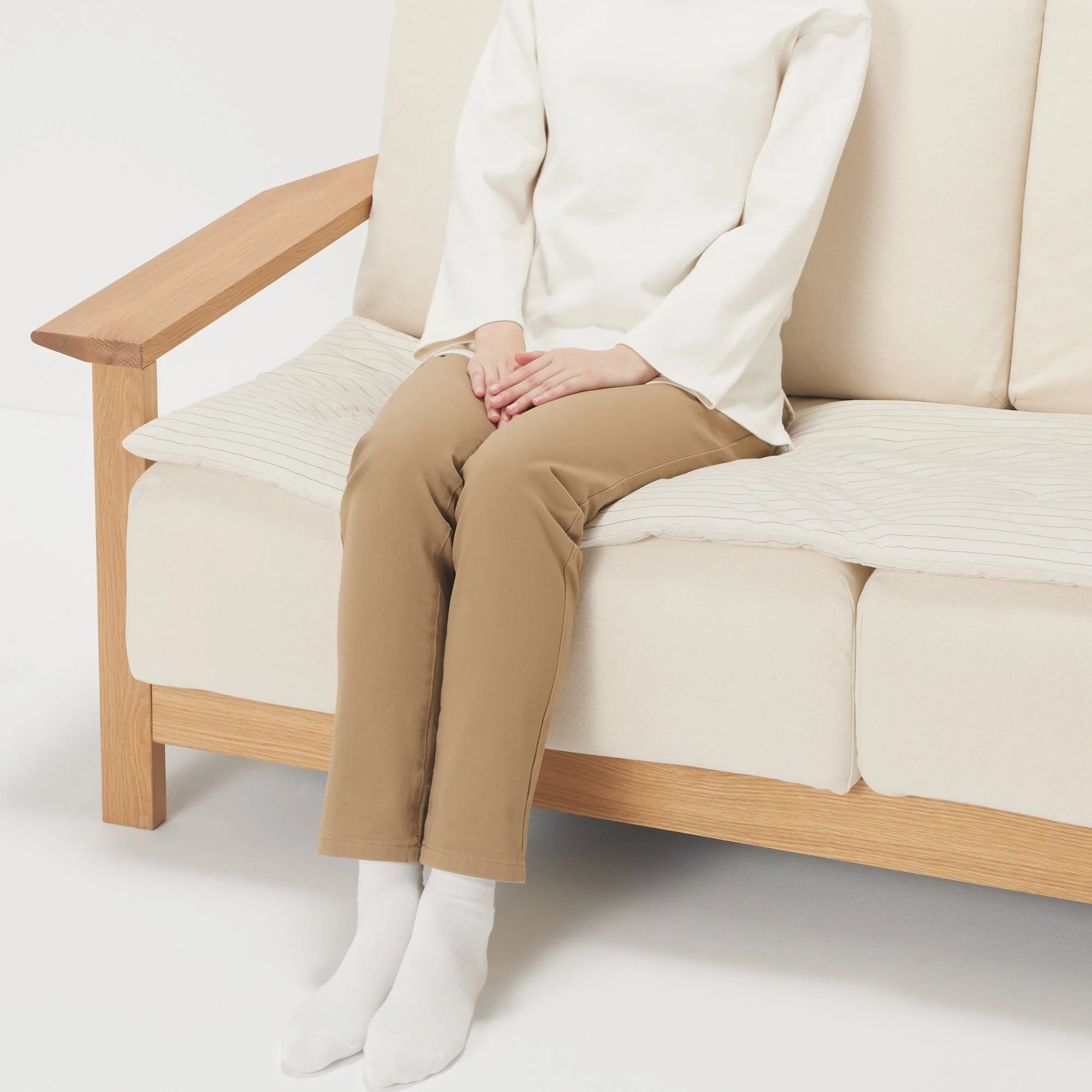 Cotton Cool Touch Long Seat Cushion - Image 13