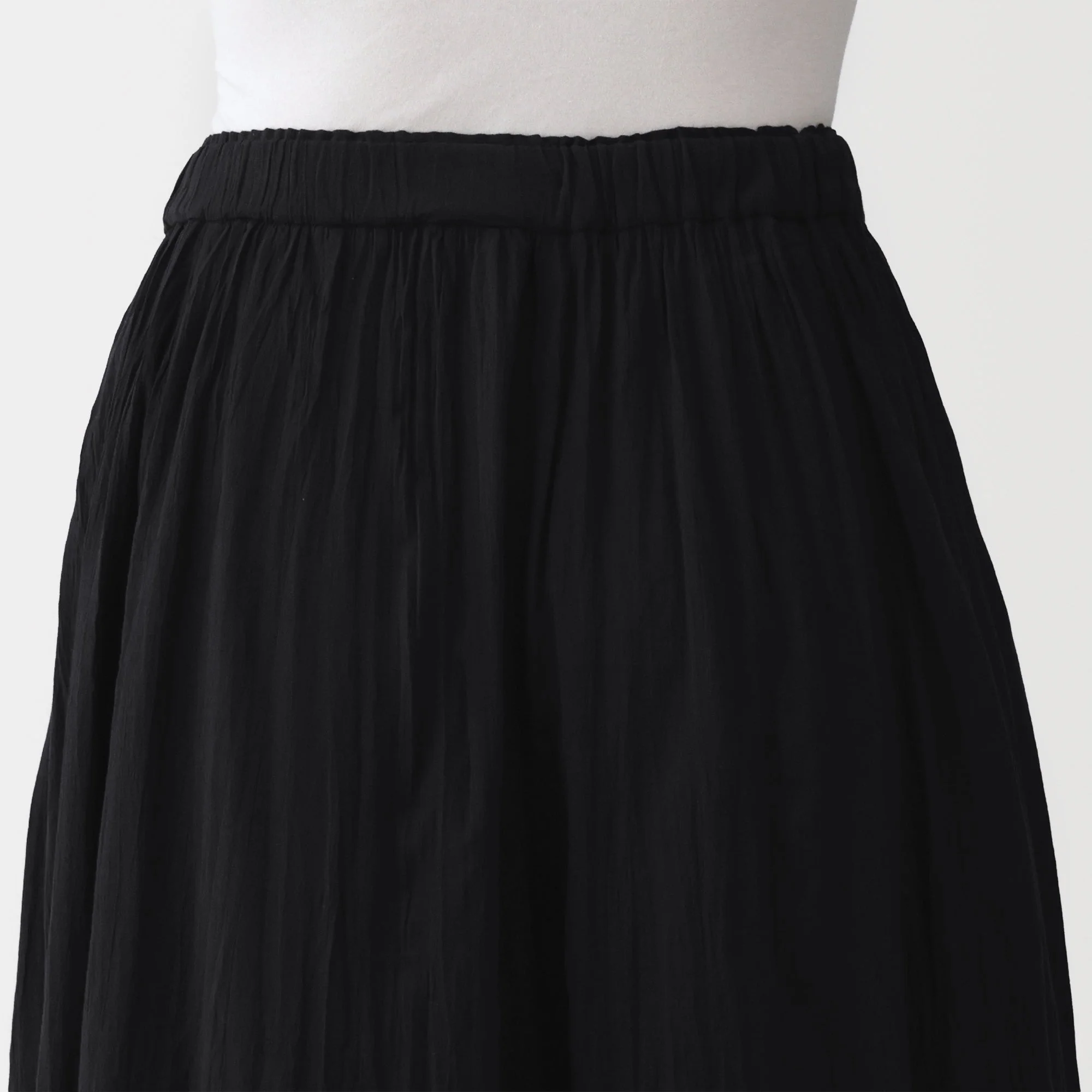 Cotton Crepe Skirt Pants - Image 32