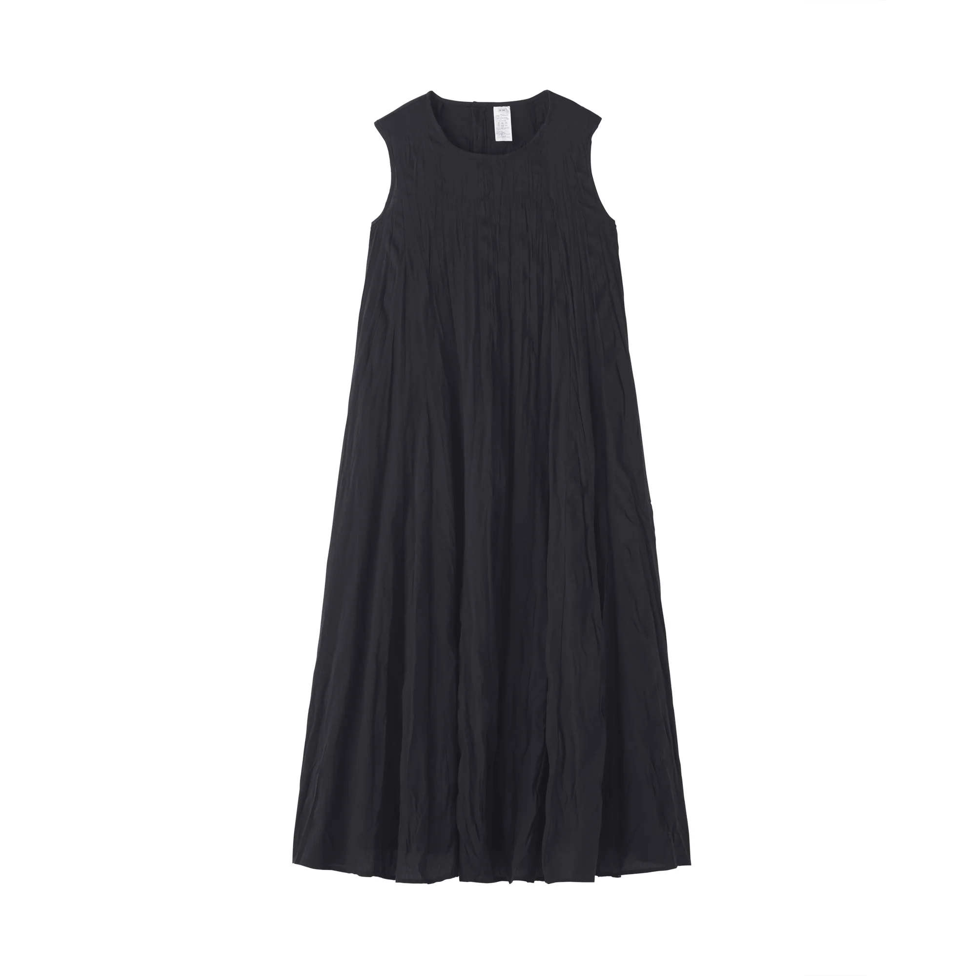 Cotton Crepe Sleeveless Dress - Image 20