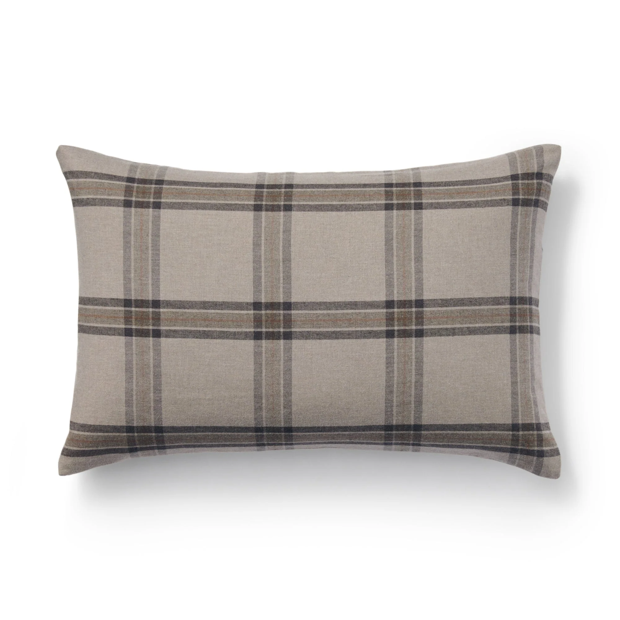 Cotton Flannel Checkered Pillowcase - Image 11
