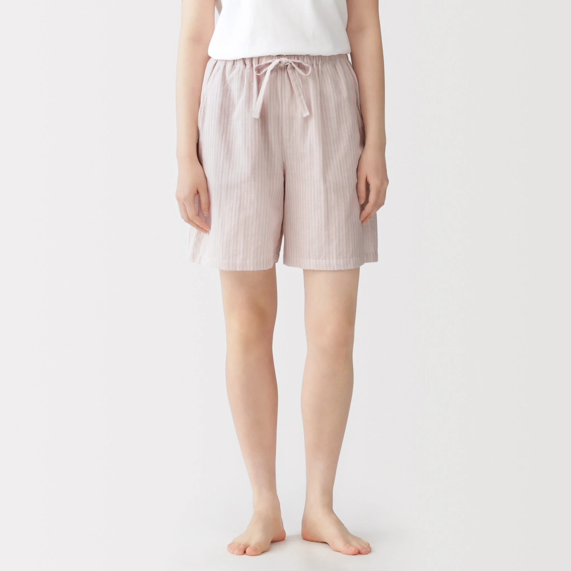 Cotton Gauze Half Pants - Image 11