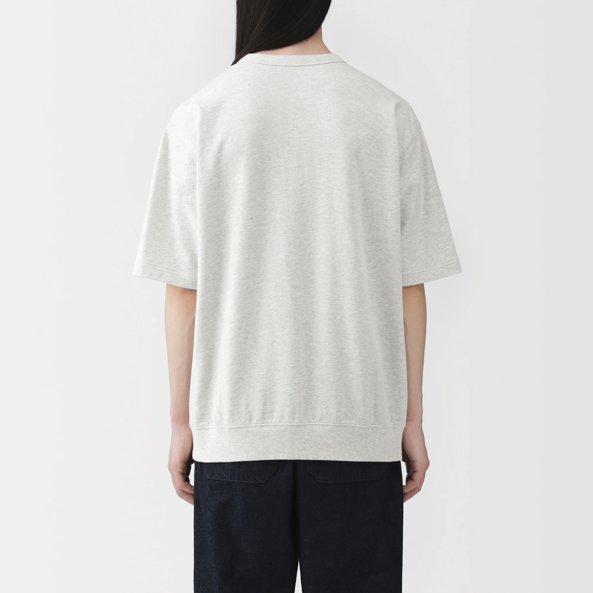 Cotton Half-Sleeve Sweatshirt - Image 13