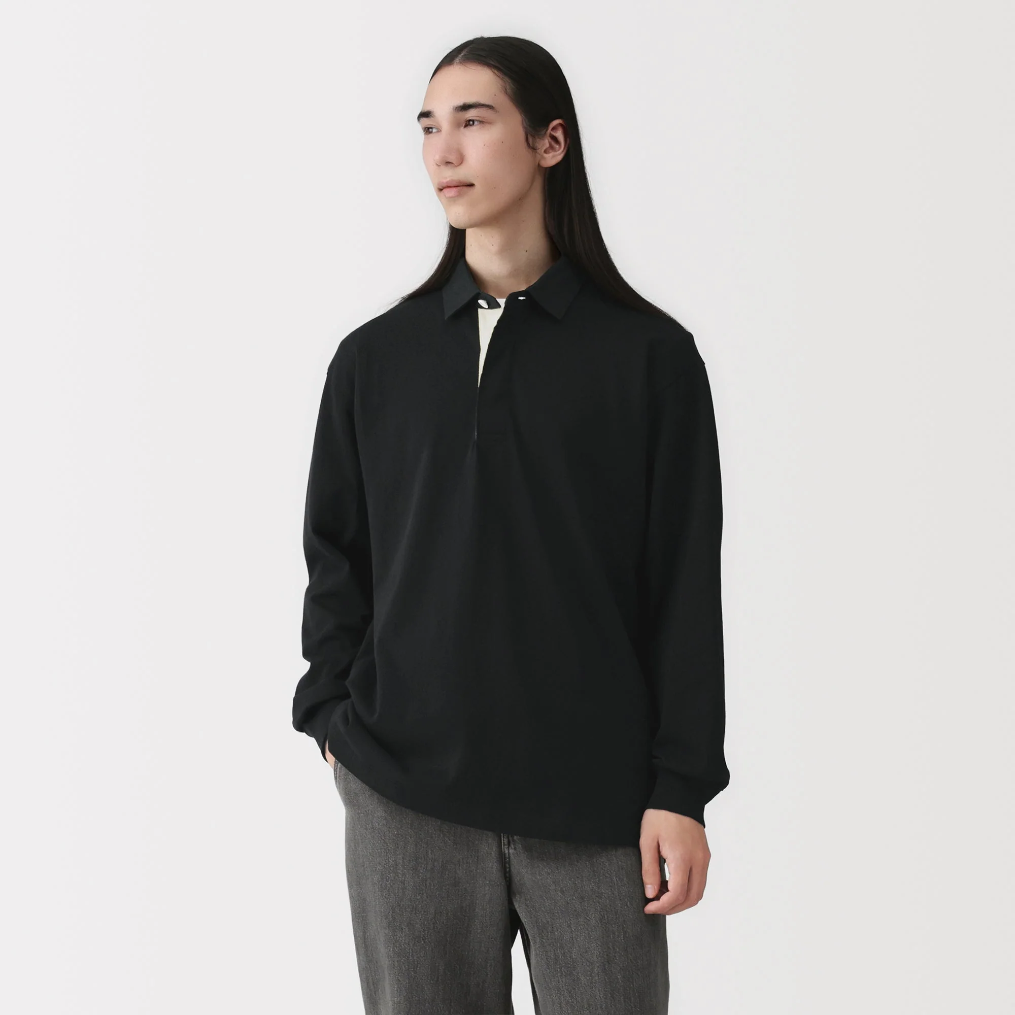Heavyweight Cotton Rugby Shirt - Image 11