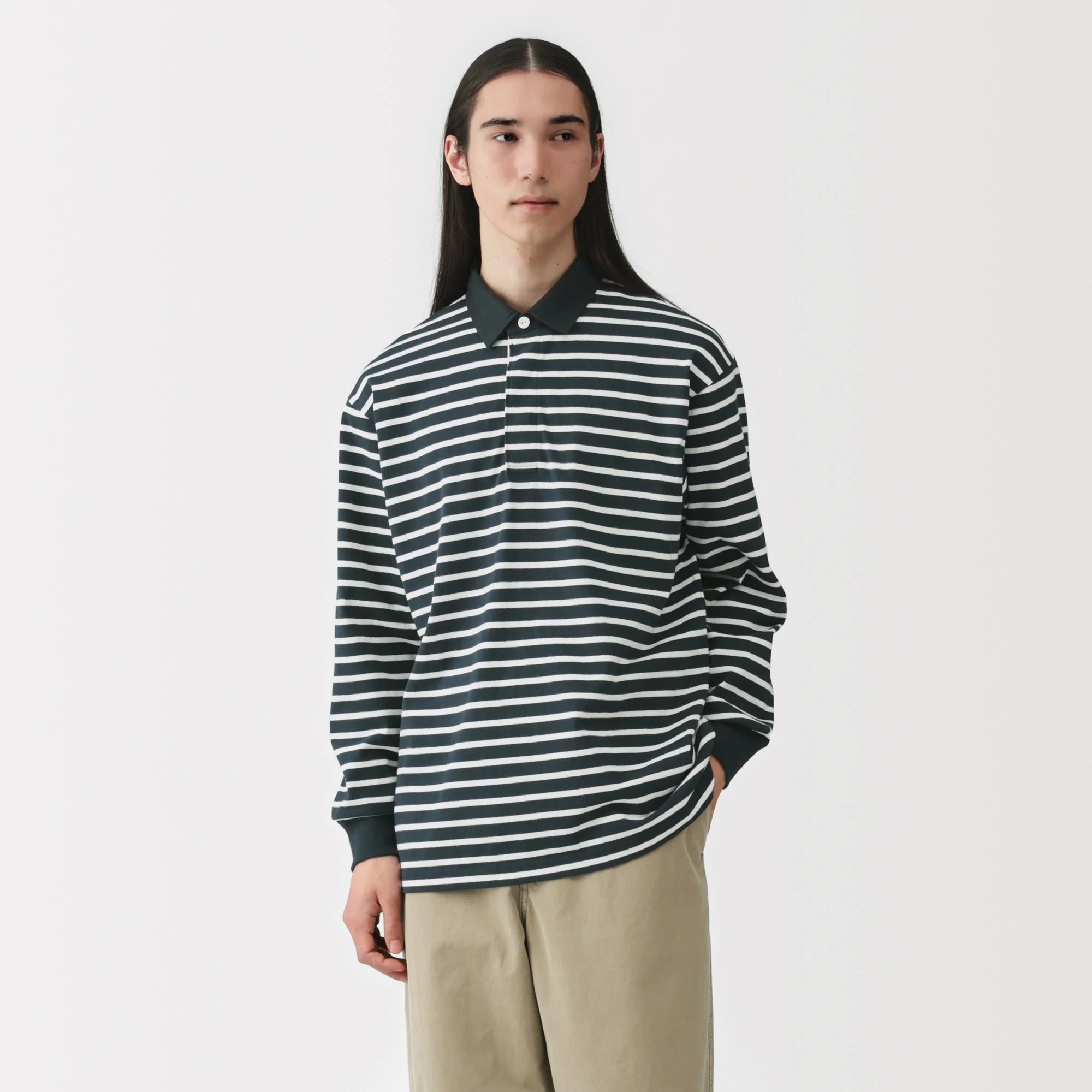Heavyweight Cotton Rugby Shirt - Image 19