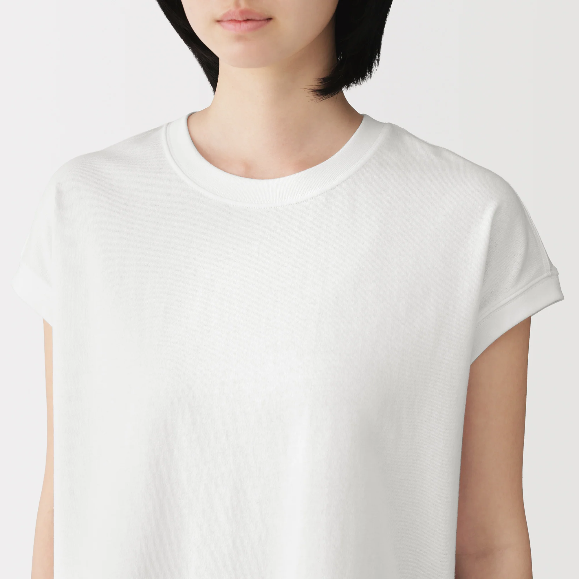 Cotton Jersey French Sleeve T-Shirt - Image 41