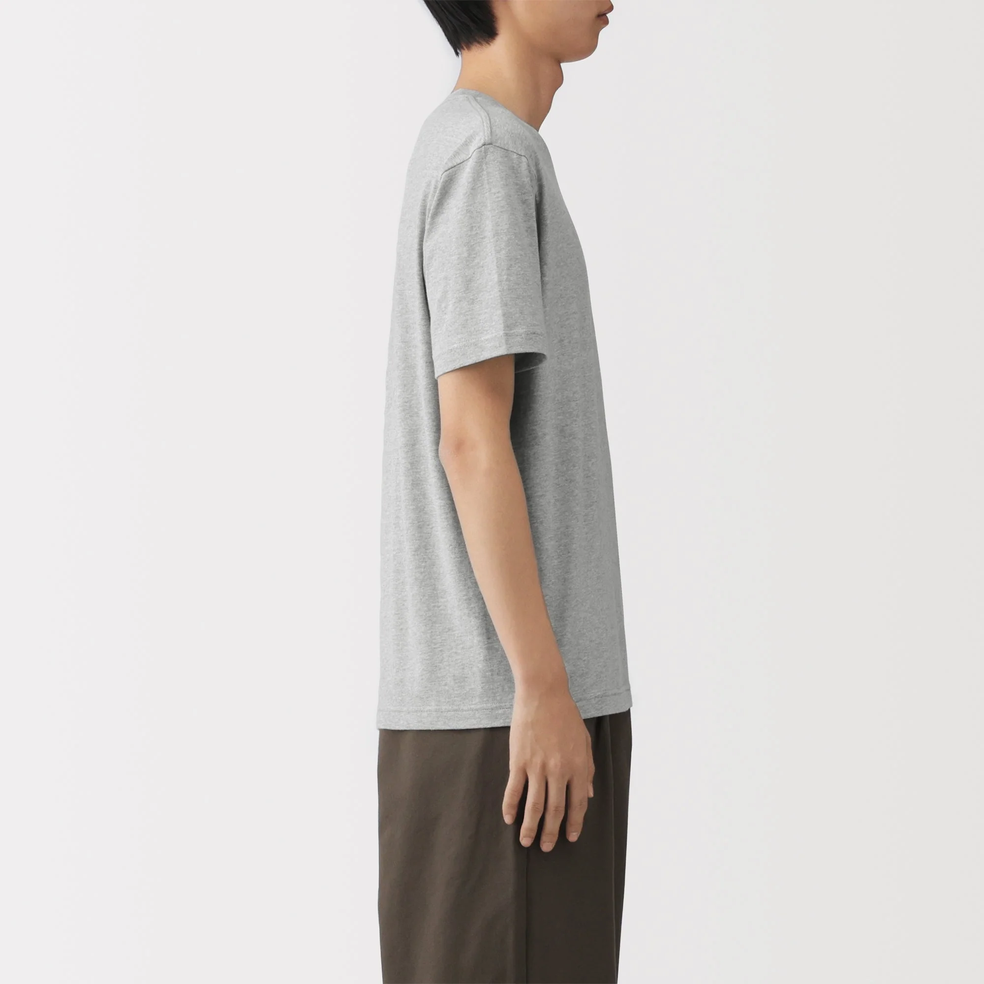 Cotton Jersey Crewneck T-Shirt - Image 13