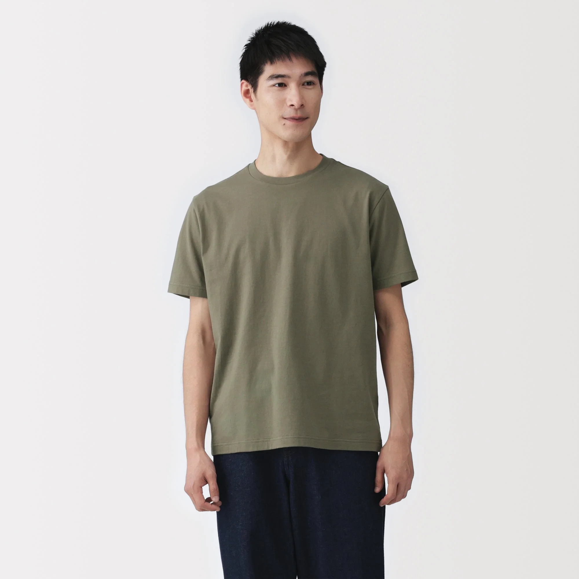 Cotton Jersey Crewneck T-Shirt - Image 19