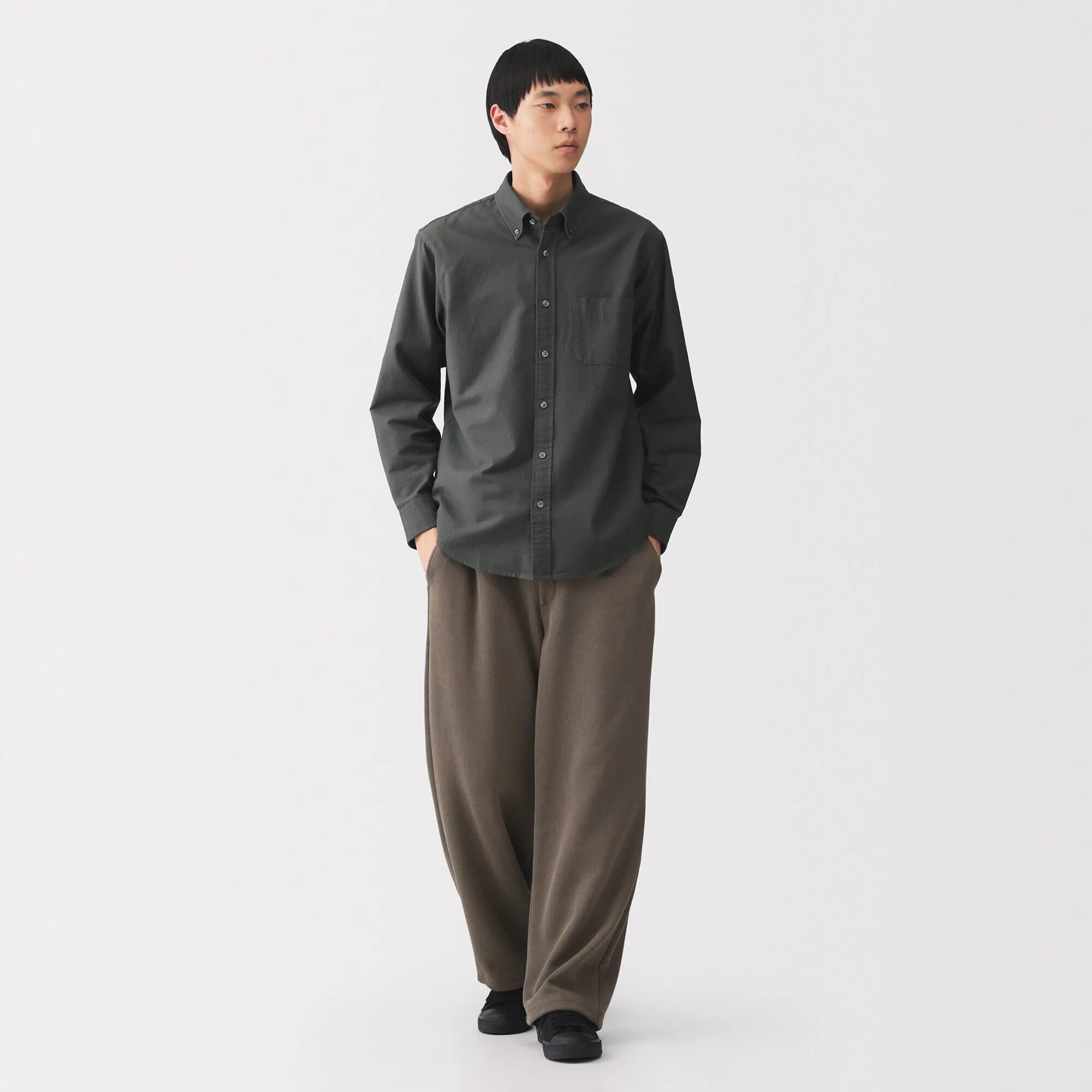 Cotton Oxford Shirt - Image 28