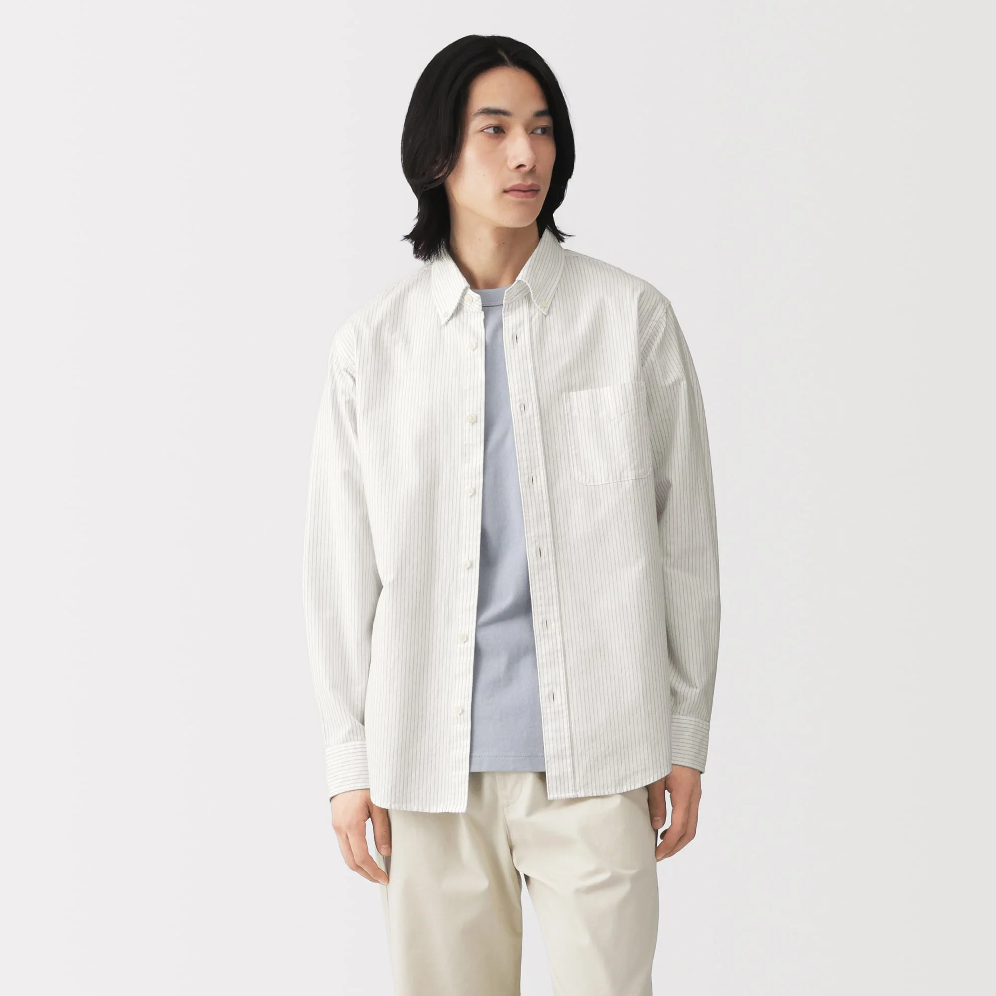 Cotton Oxford Shirt - Image 42