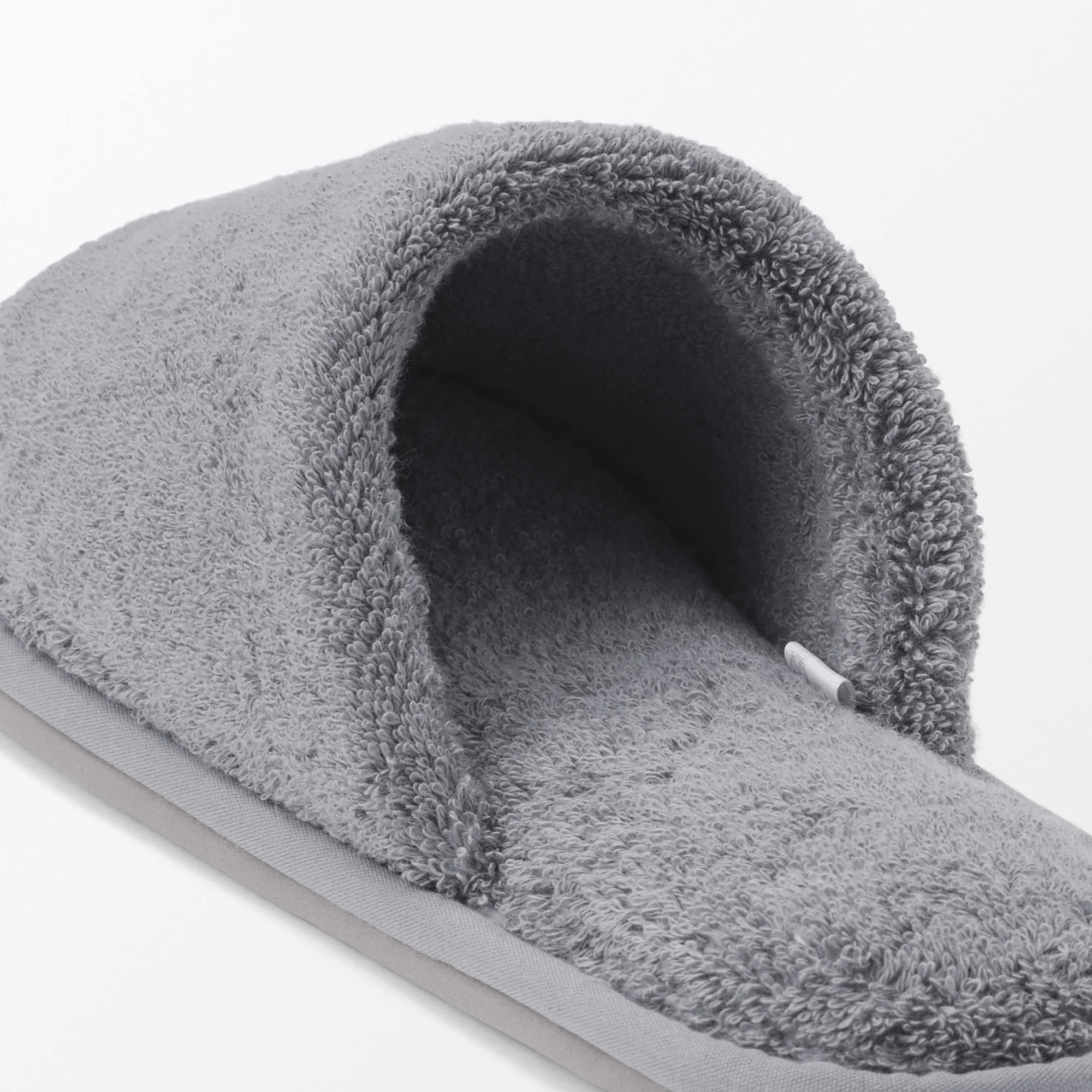 Cotton Pile Open Toe Slippers - Image 11
