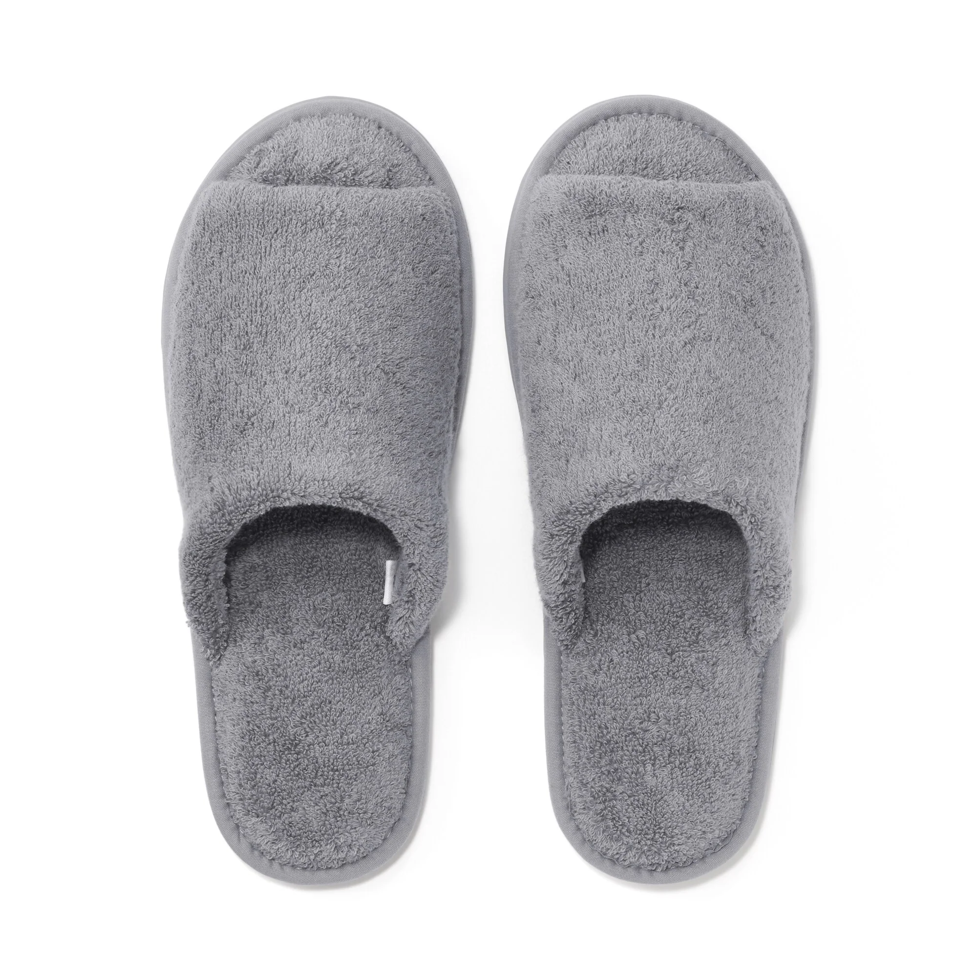 Cotton Pile Open Toe Slippers - Image 8