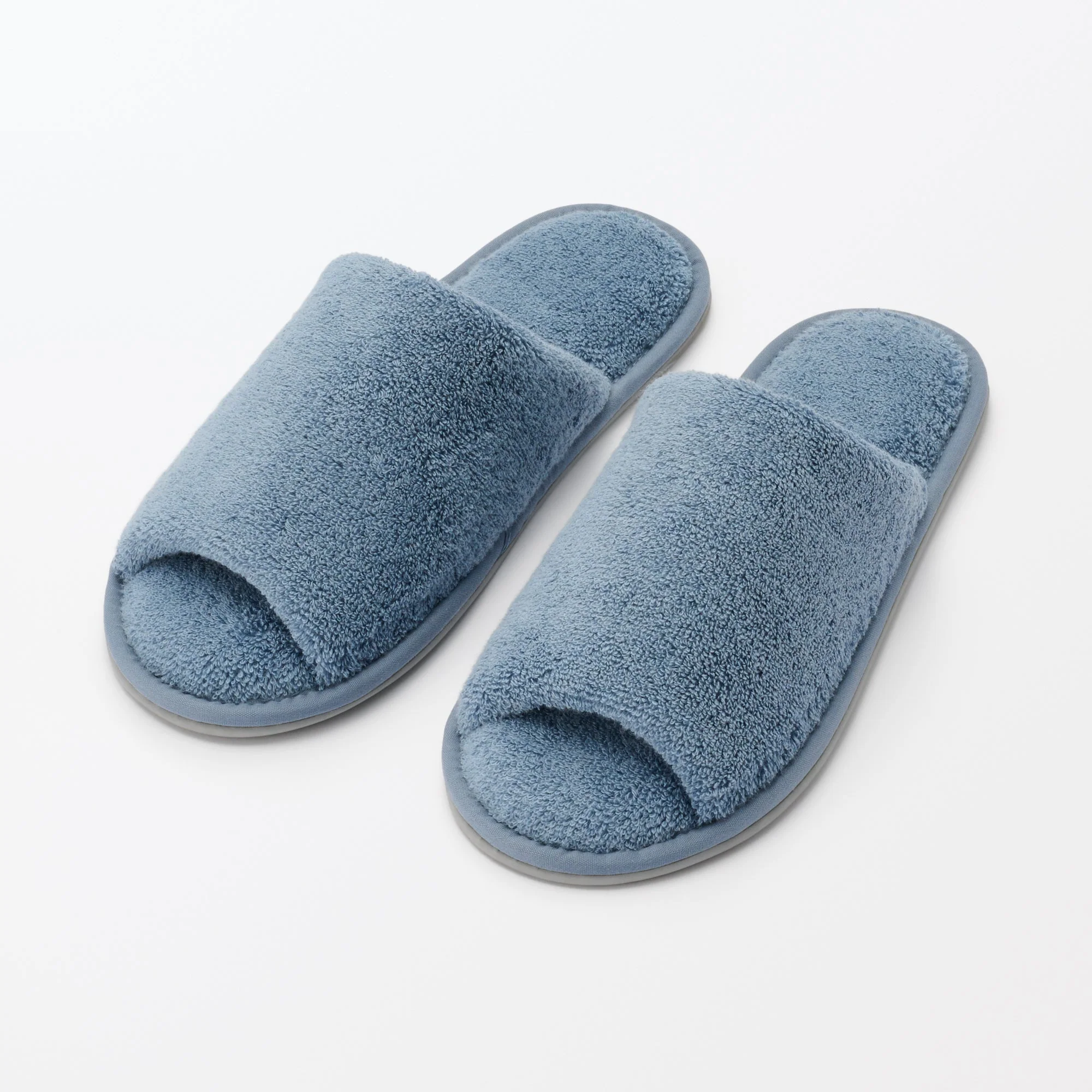 Cotton Pile Open Toe Slippers - Image 24