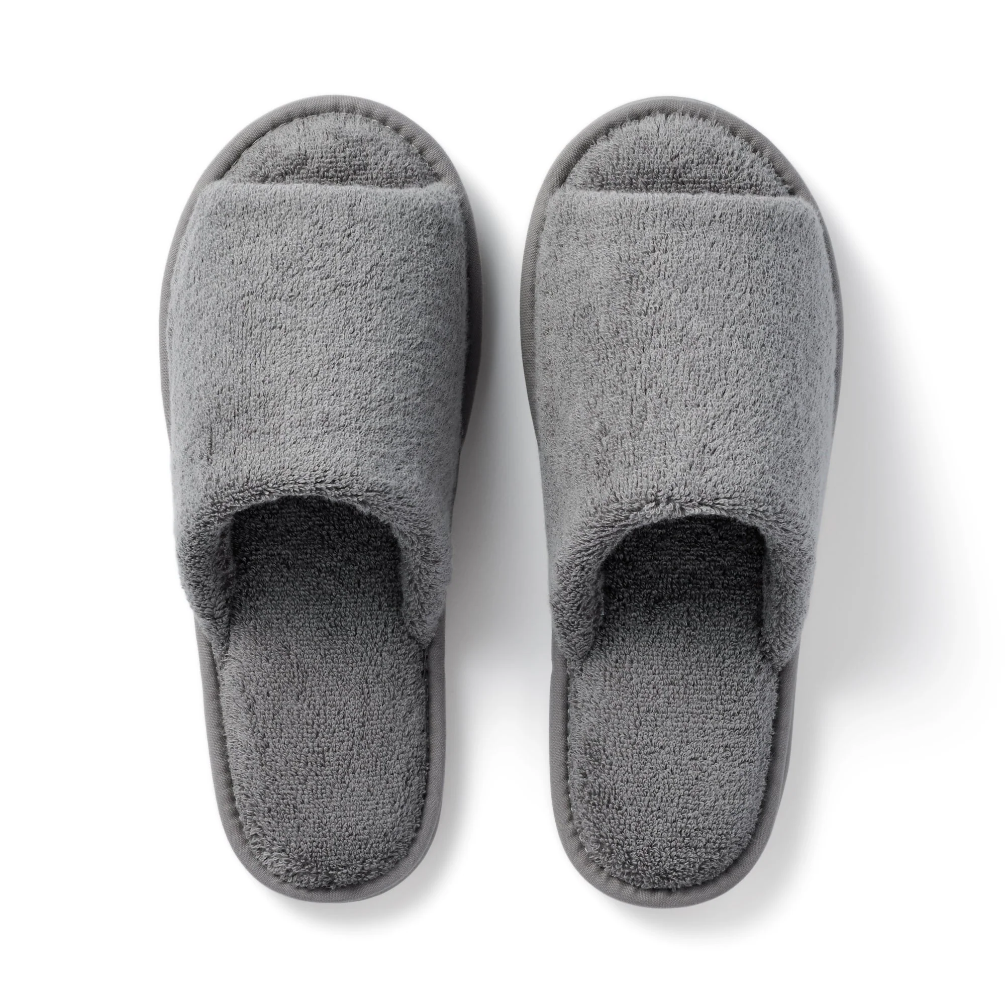 Cotton Pile Open Toe Slippers - Image 8