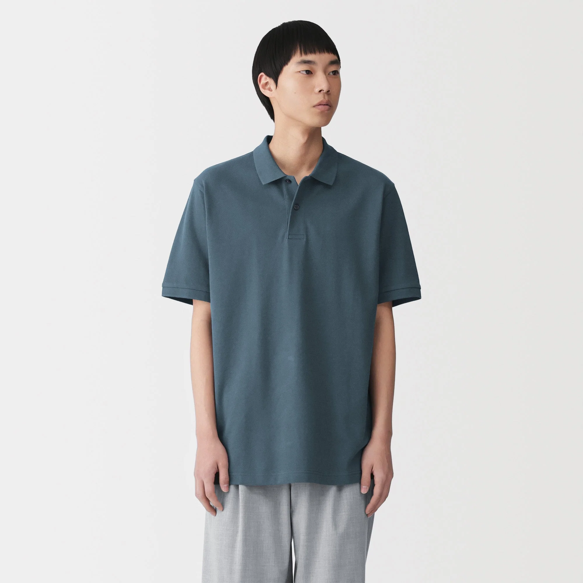 Cotton Pique Polo Shirt