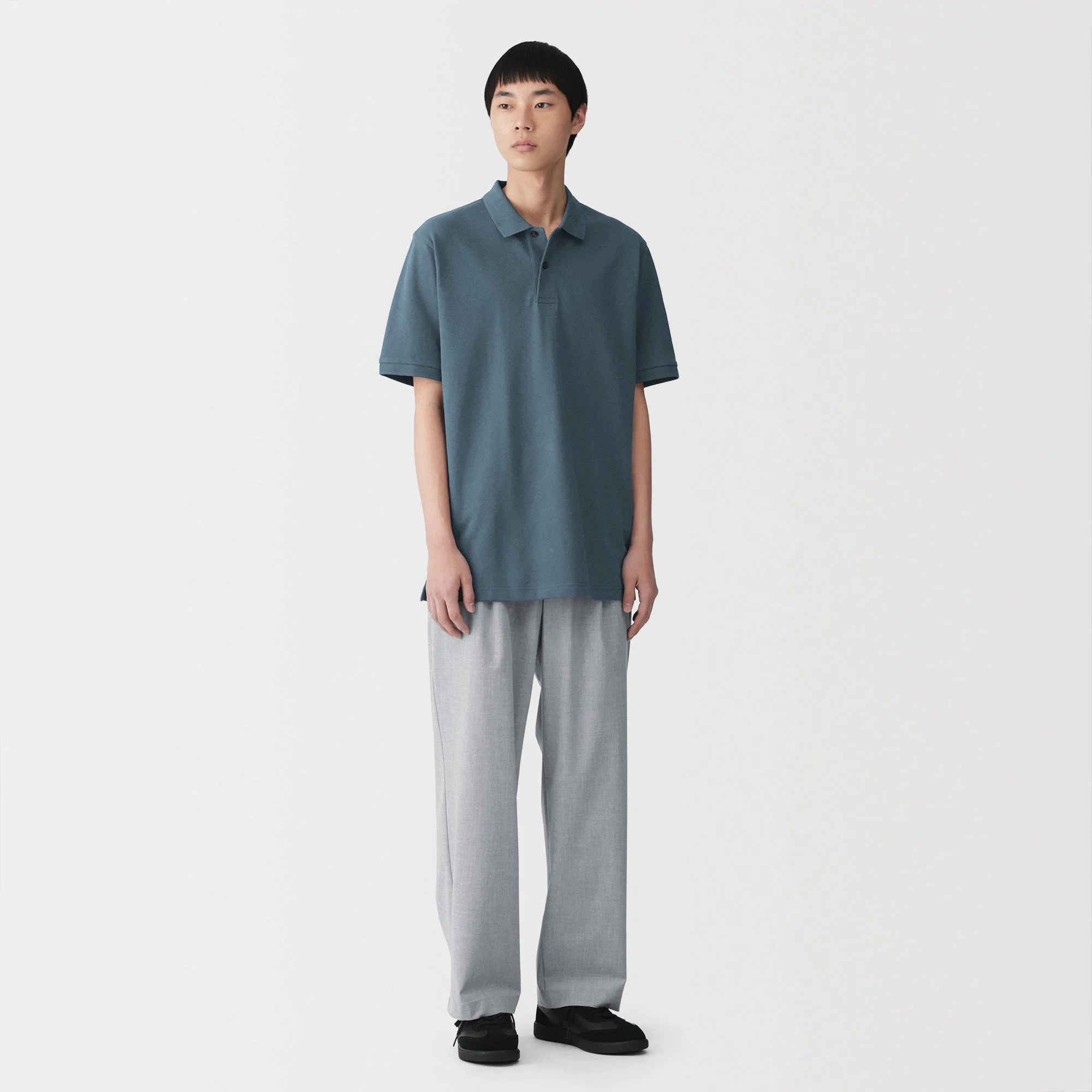 Cotton Pique Polo Shirt - Image 4