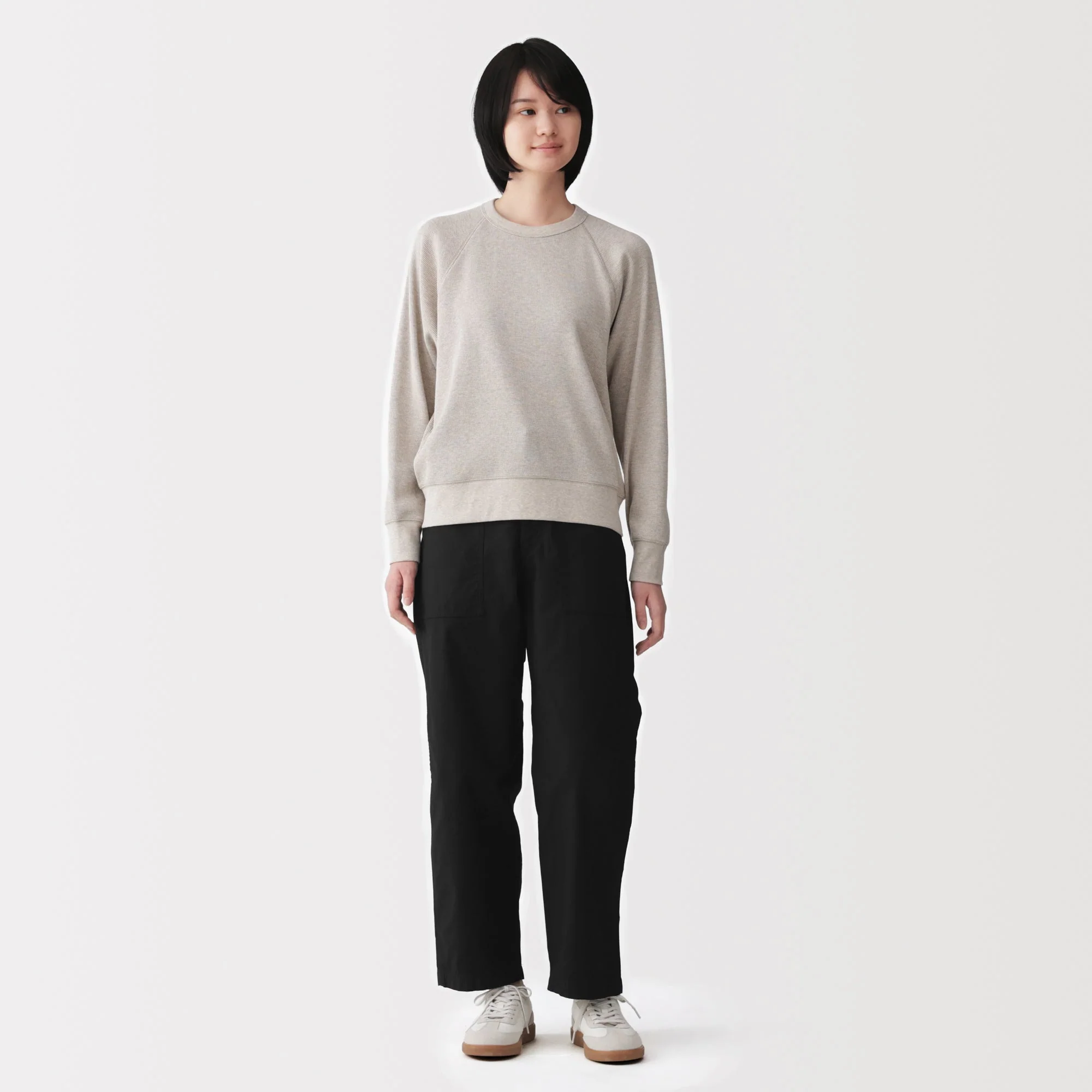 Cotton Satin Baker Pants - Image 34