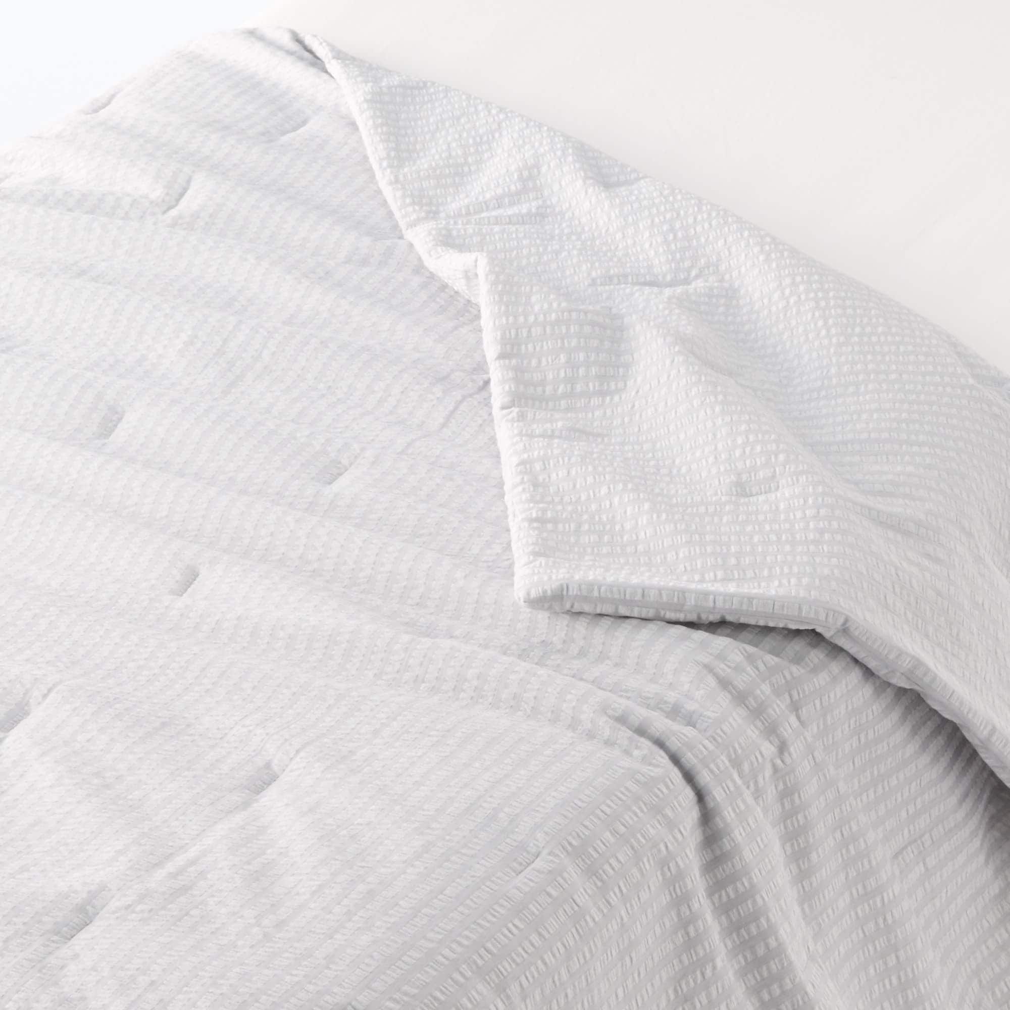 Cotton Seersucker Thin Duvet - Queen - Image 8