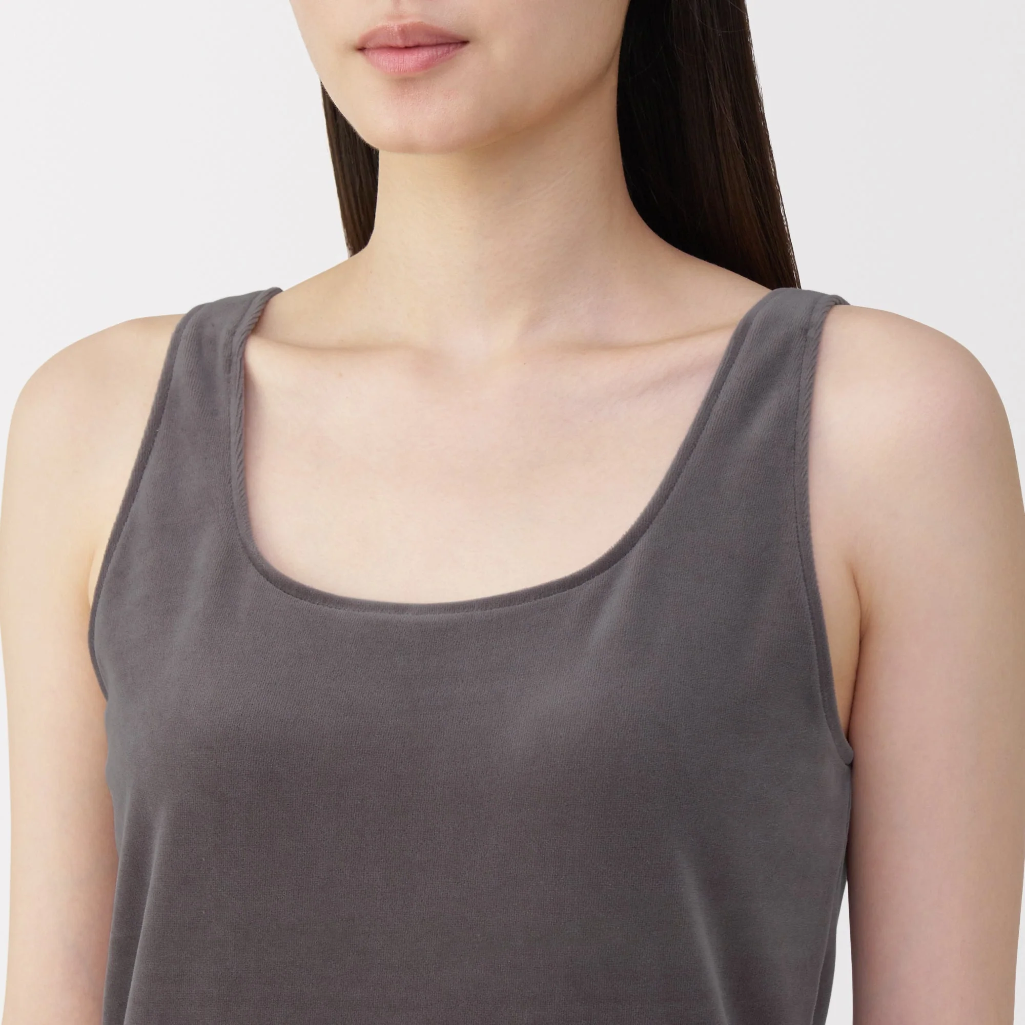 Cotton Velour Tank Top - Image 14