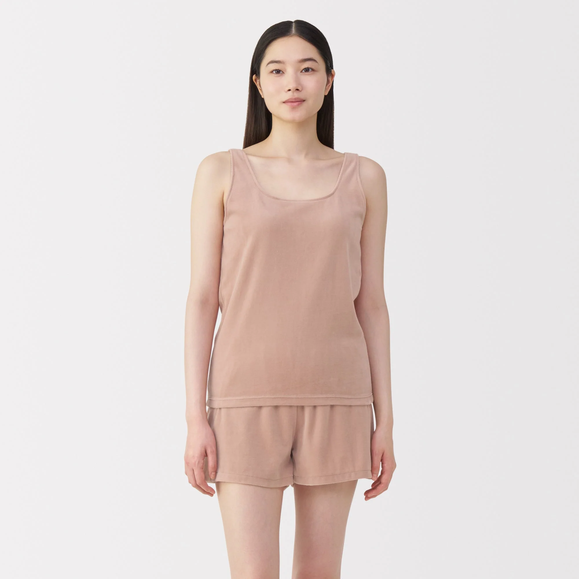 Cotton Velour Tank Top - Image 17