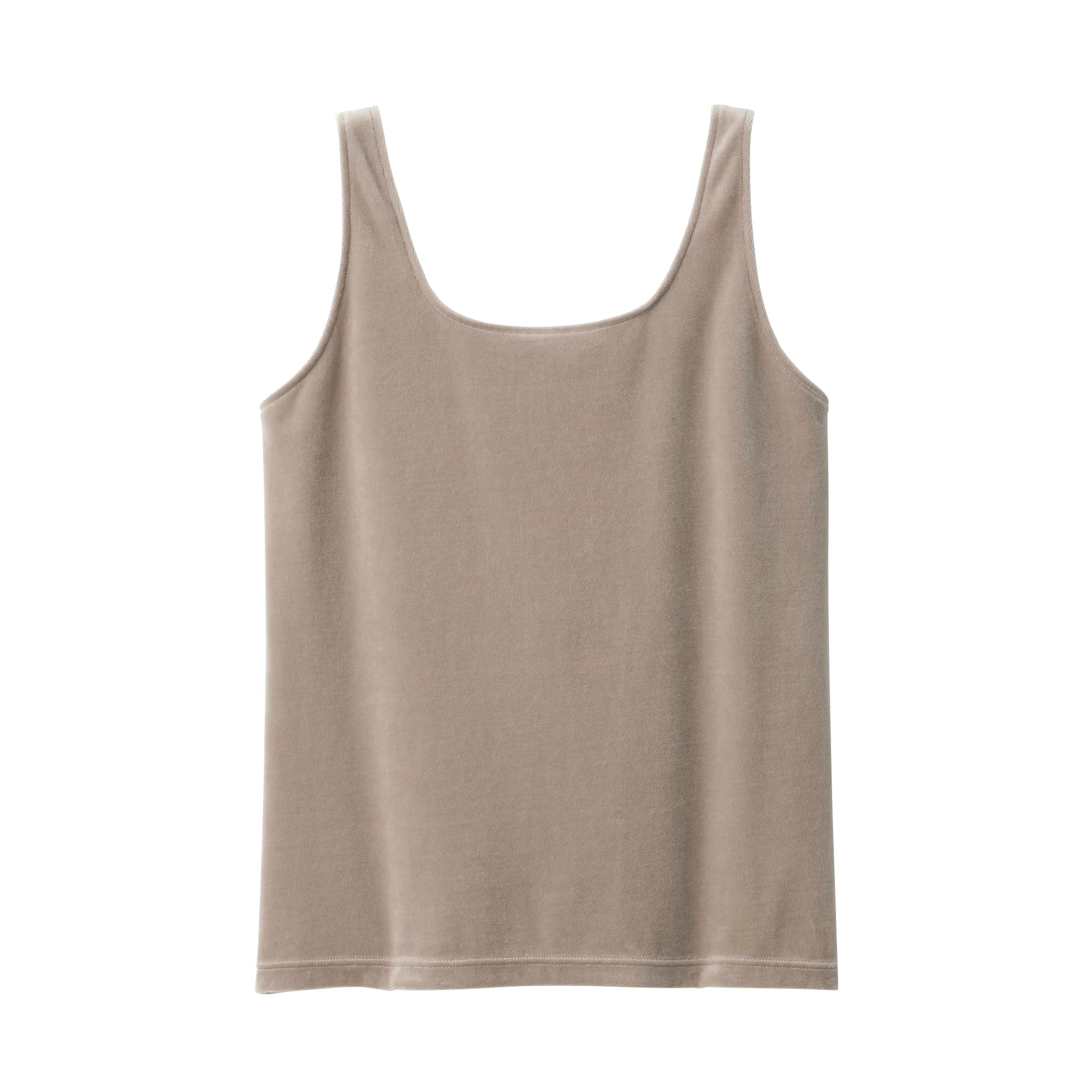 Cotton Velour Tank Top - Image 2