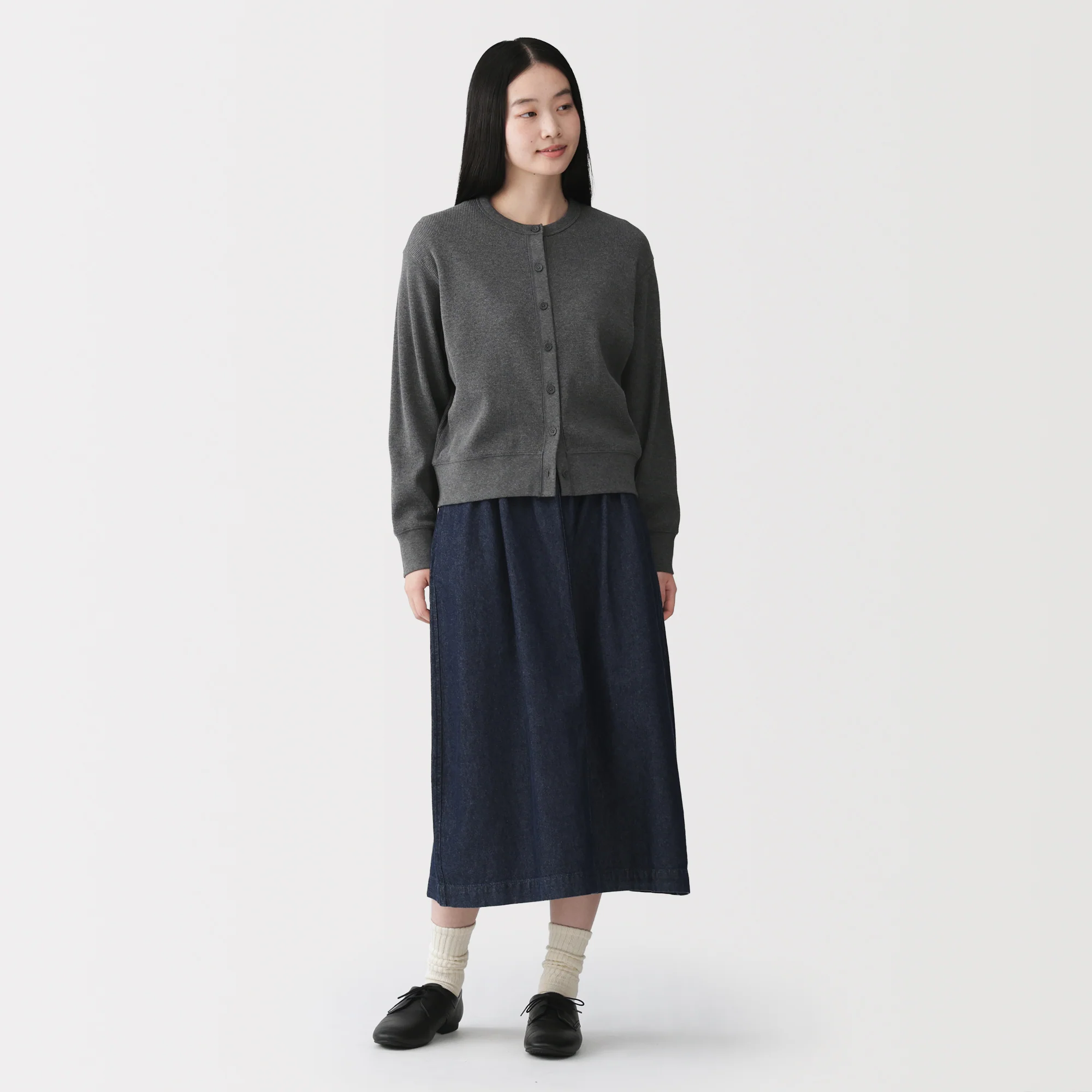 Cotton Waffle Cardigan - Image 18