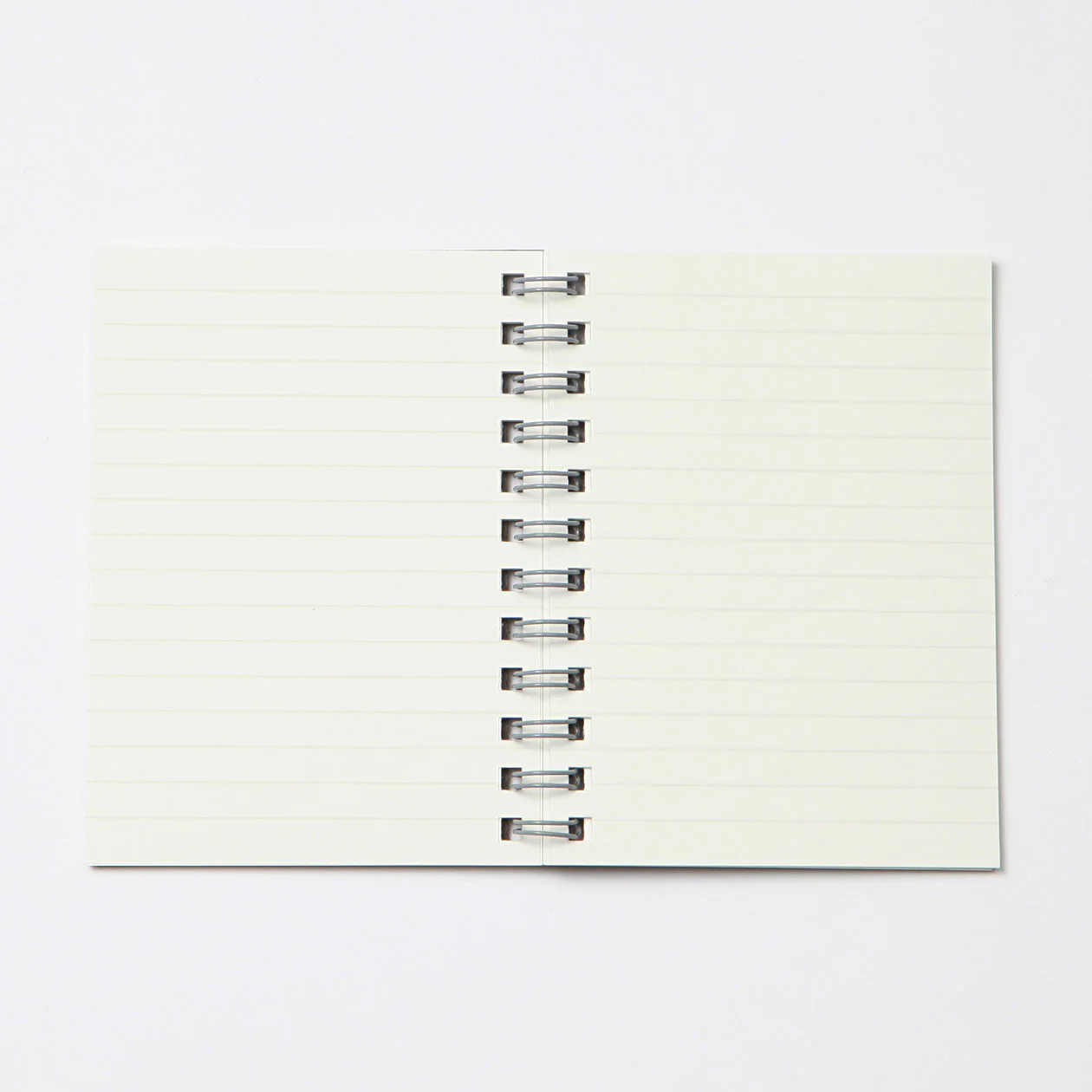 Dark Gray Double Ring Lined Notebook - Image 5