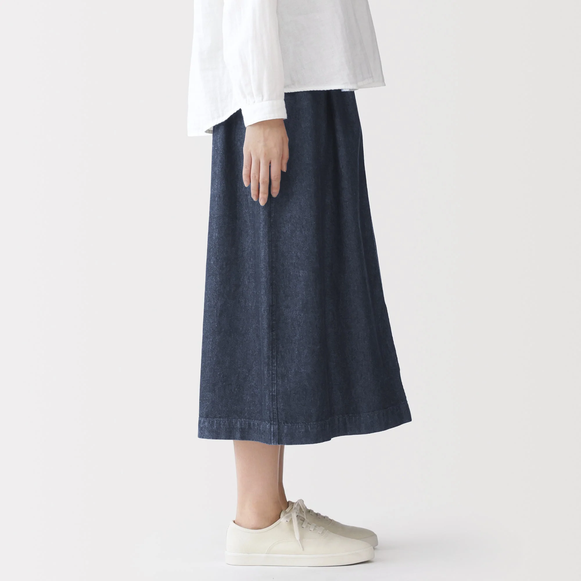 Denim Easy Skirt - Image 5