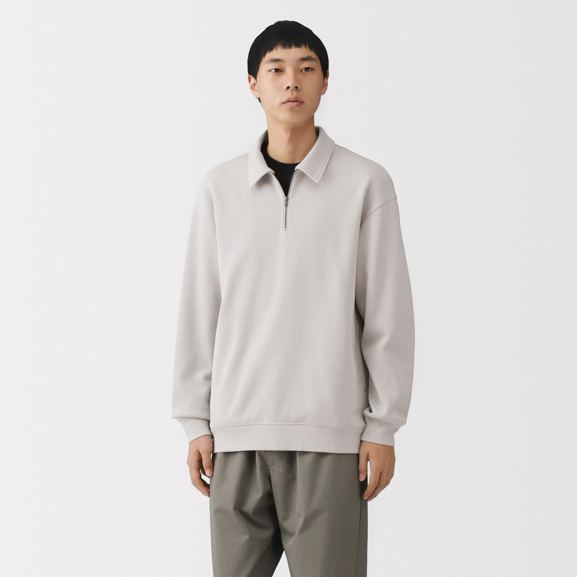 Double Knit Collared Pullover - Image 12
